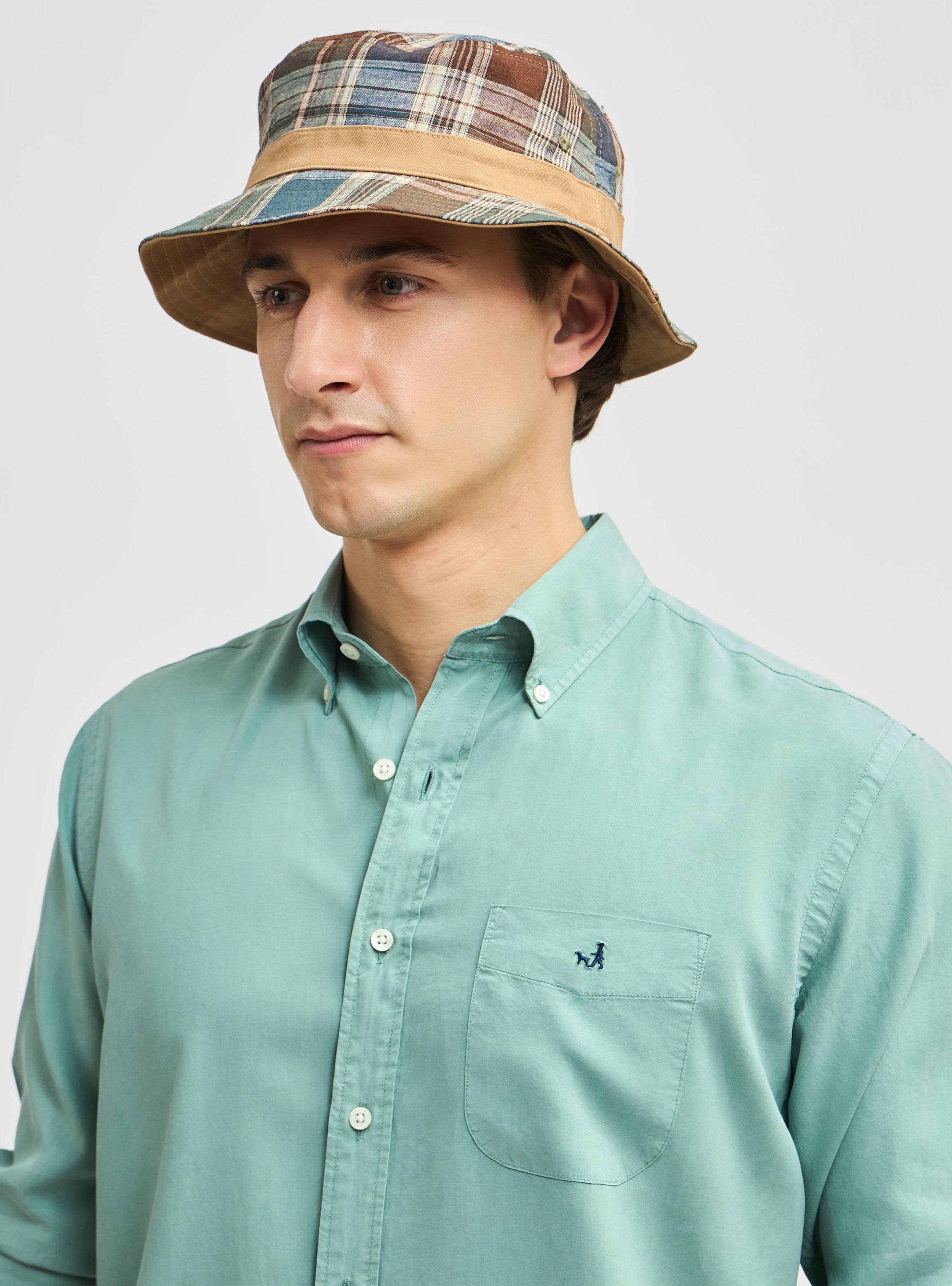 Camisa Sport Button Down Weekend Poplin Tencel Vintage-2