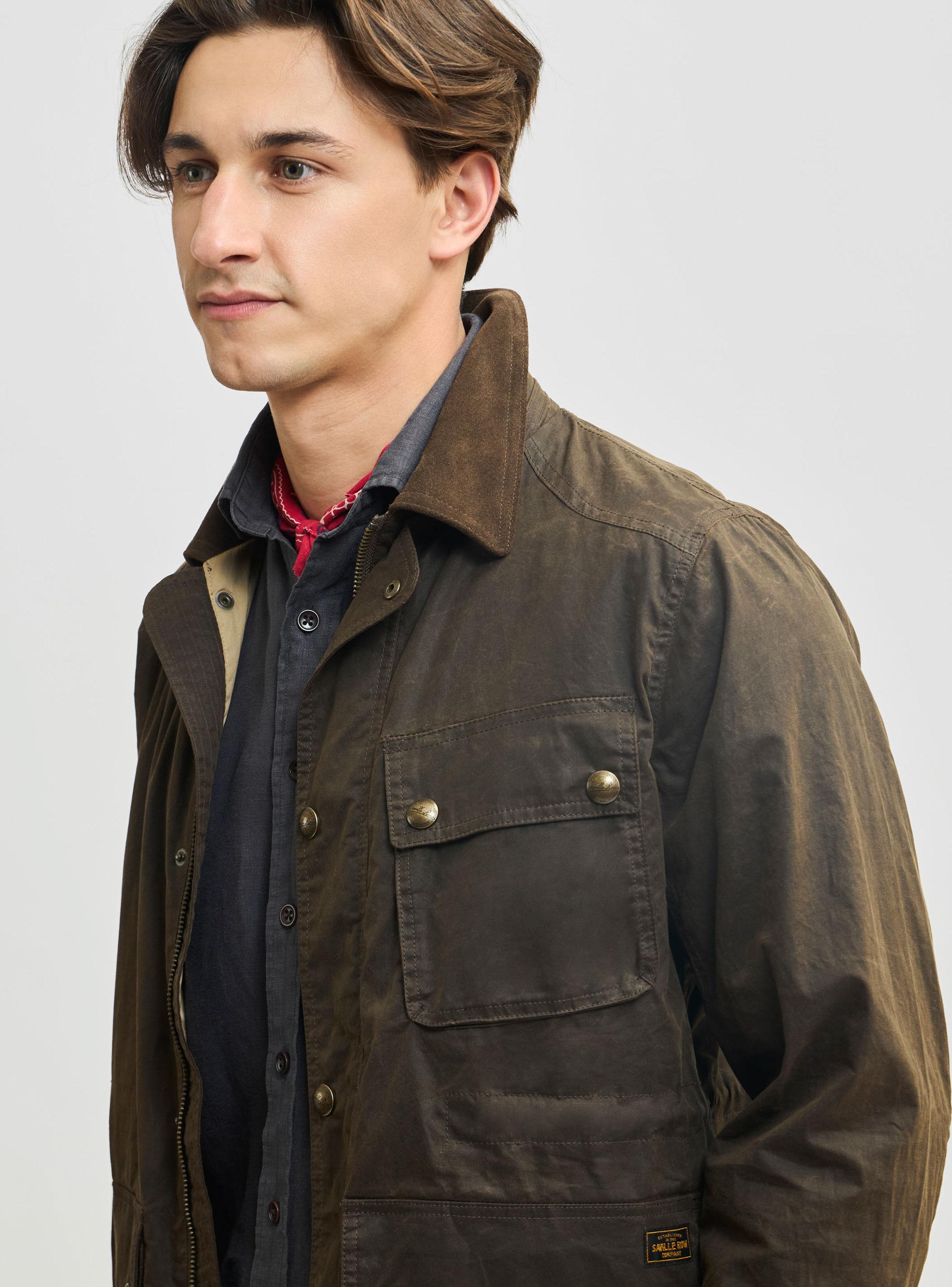Chaqueta Sport Wax Border-2