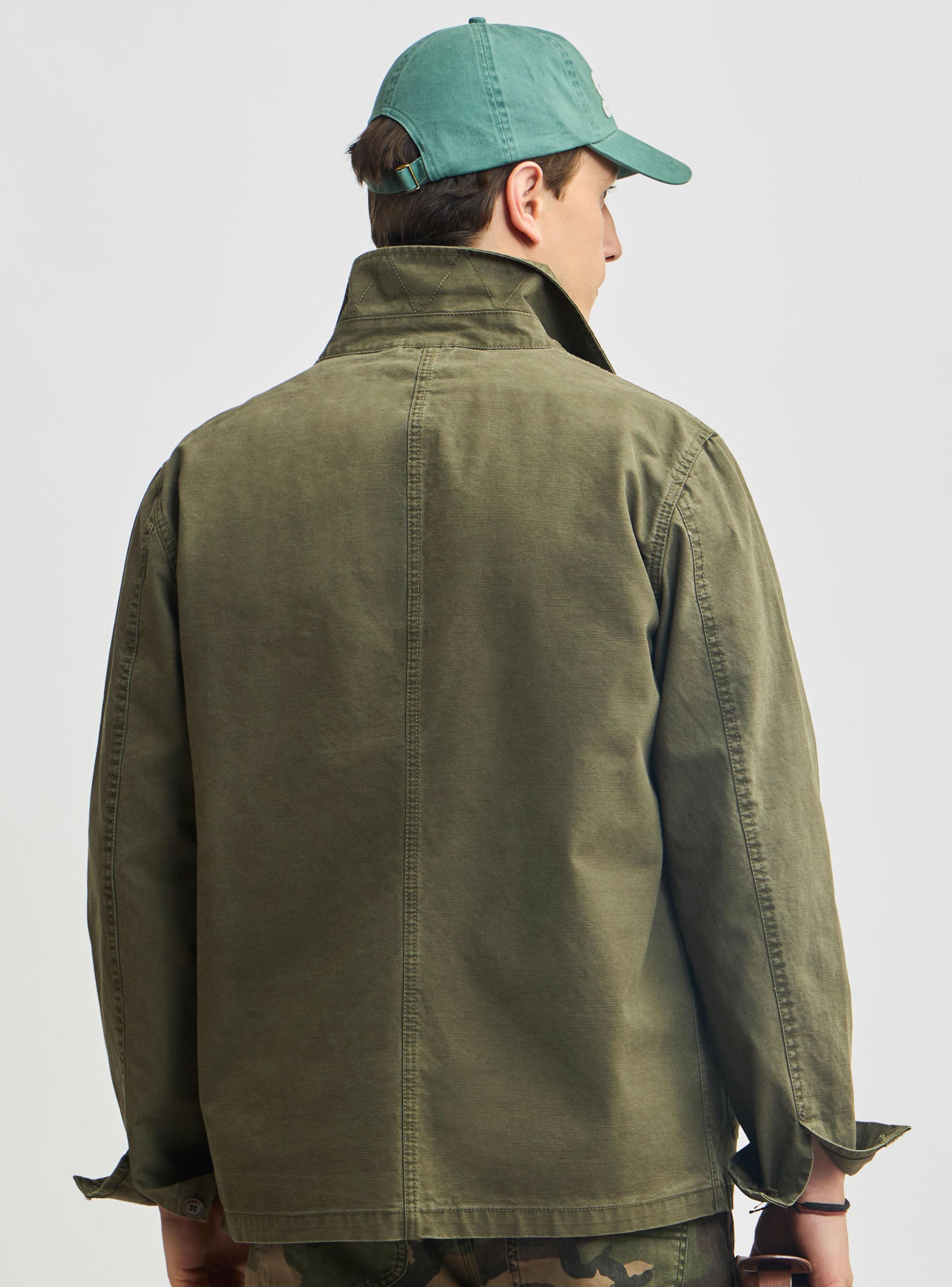 Casaca Coverall Utility Algodón Vintage-1