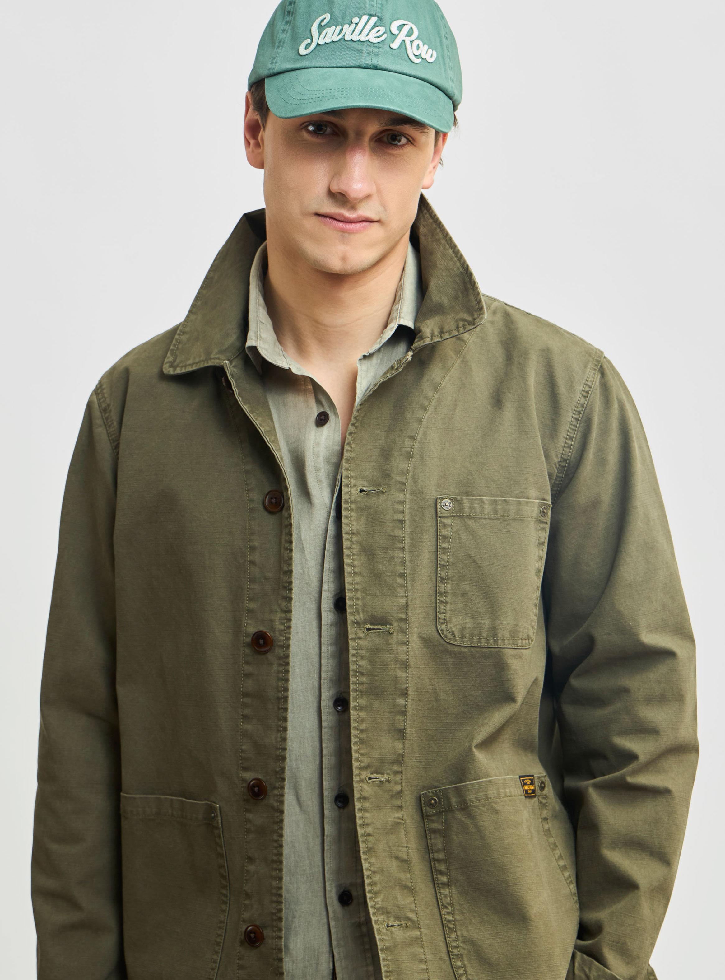 Casaca Coverall Utility Algodón Vintage-2