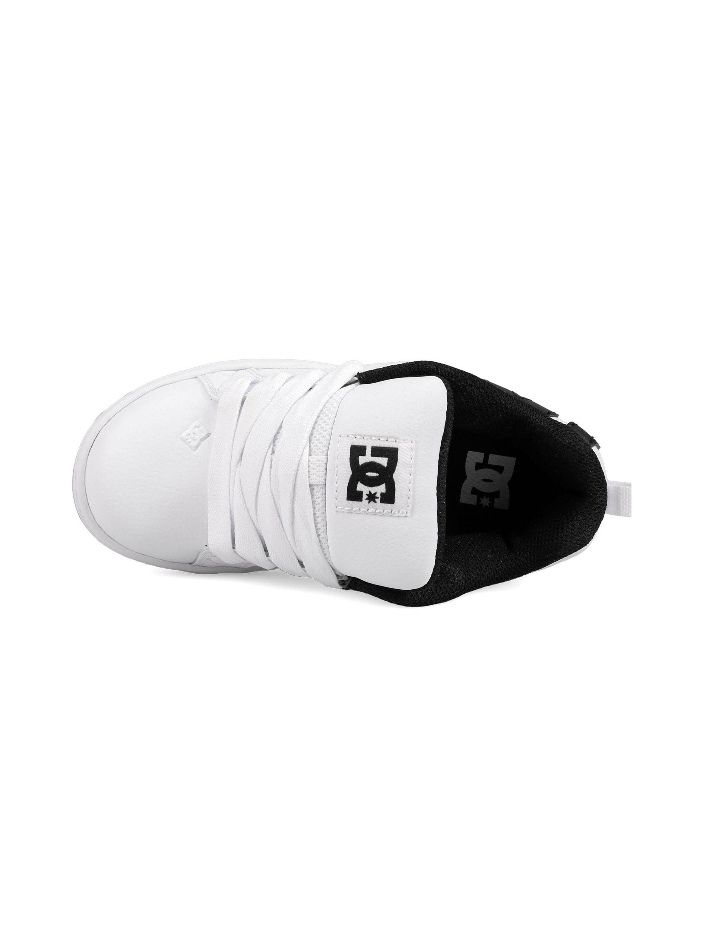 Zapatilla Skate Blanca Dc01664102 Niños-2