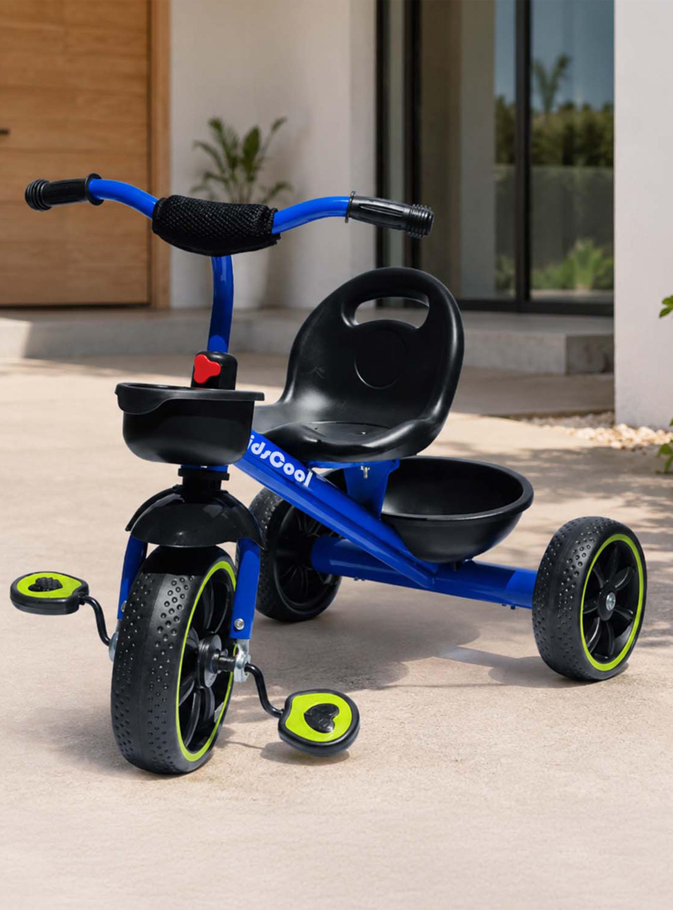 Triciclo con Canasto Classic New Azul-4