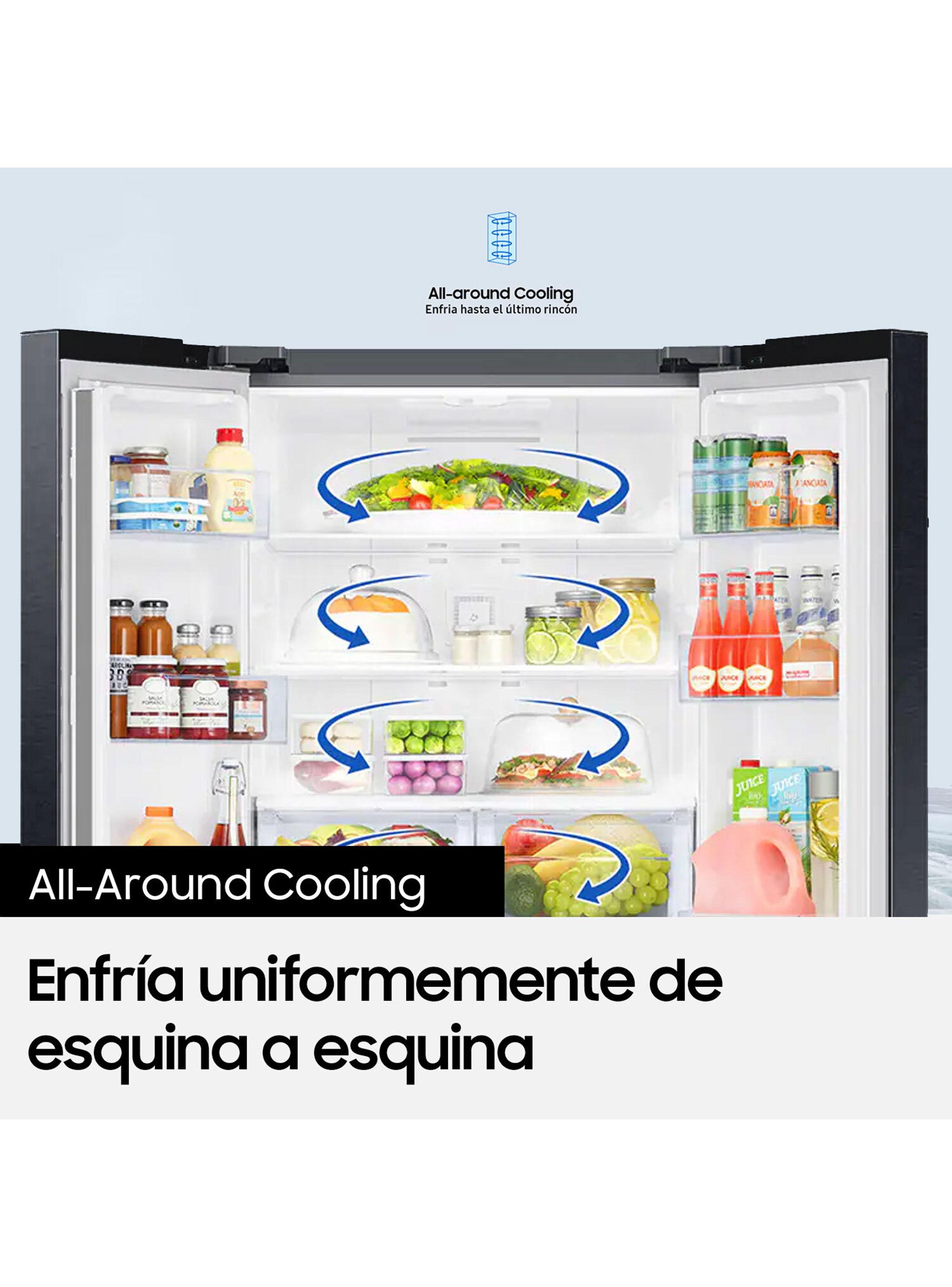 Refrigerador French Door No Frost 576 Litros Dual Ice Maker RF27CG5410B1ZS-6