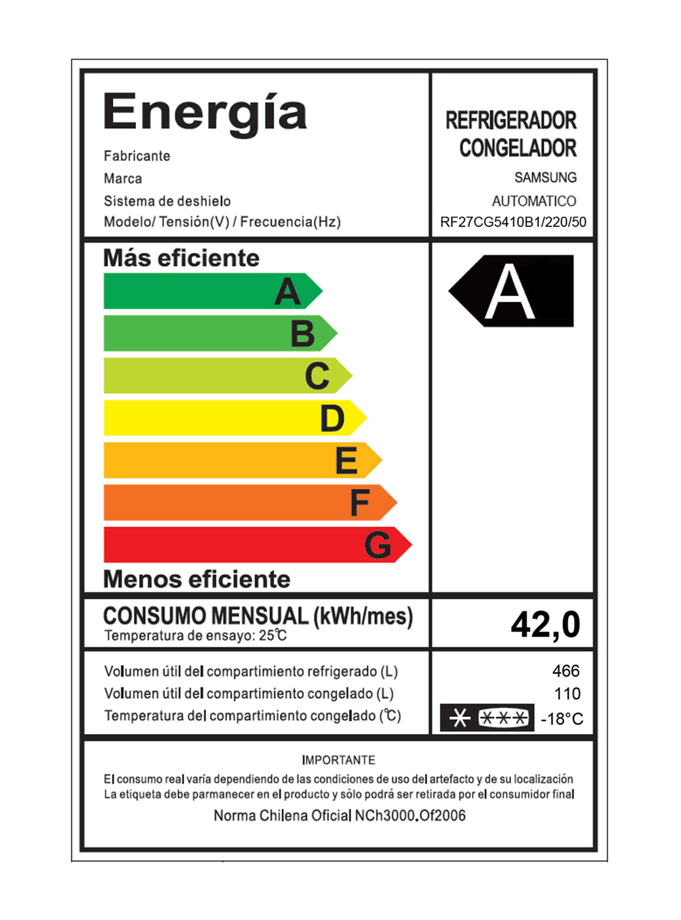 Refrigerador French Door No Frost 576 Litros Dual Ice Maker RF27CG5410B1ZS-9
