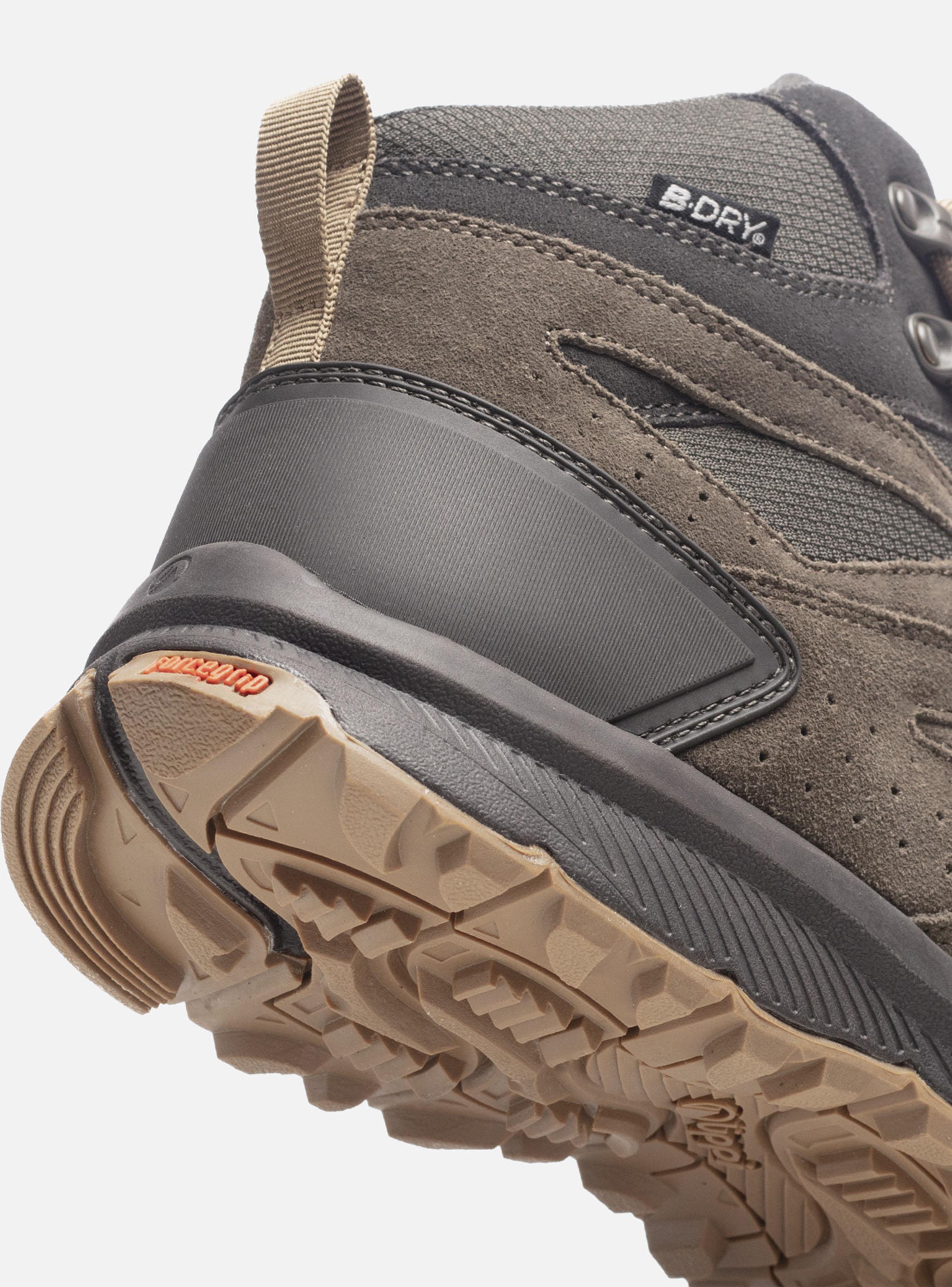 Botín B-Dry Cuero Tellus Mid Hombre-4