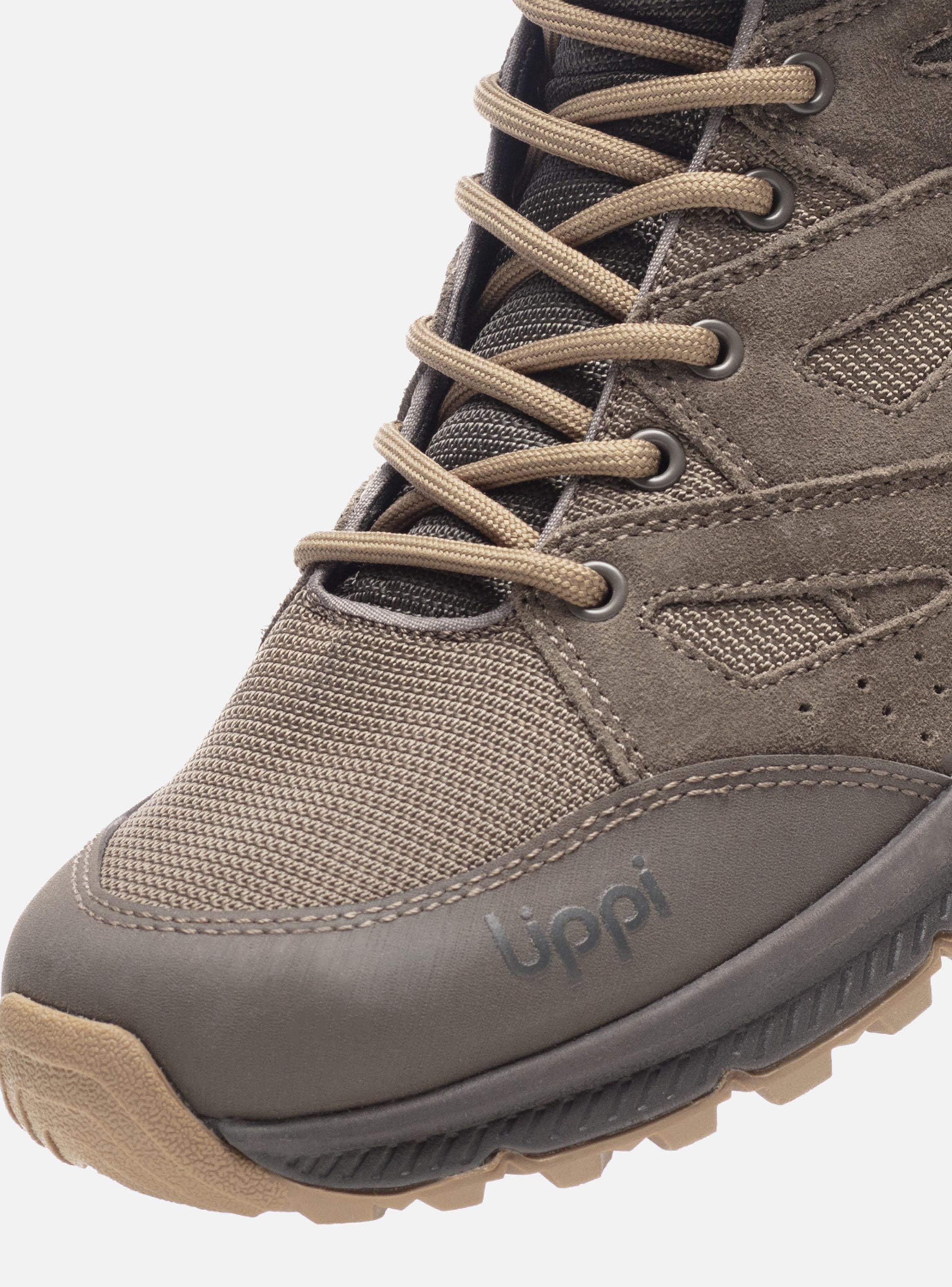 Botín B-Dry Cuero Tellus Mid Hombre-5