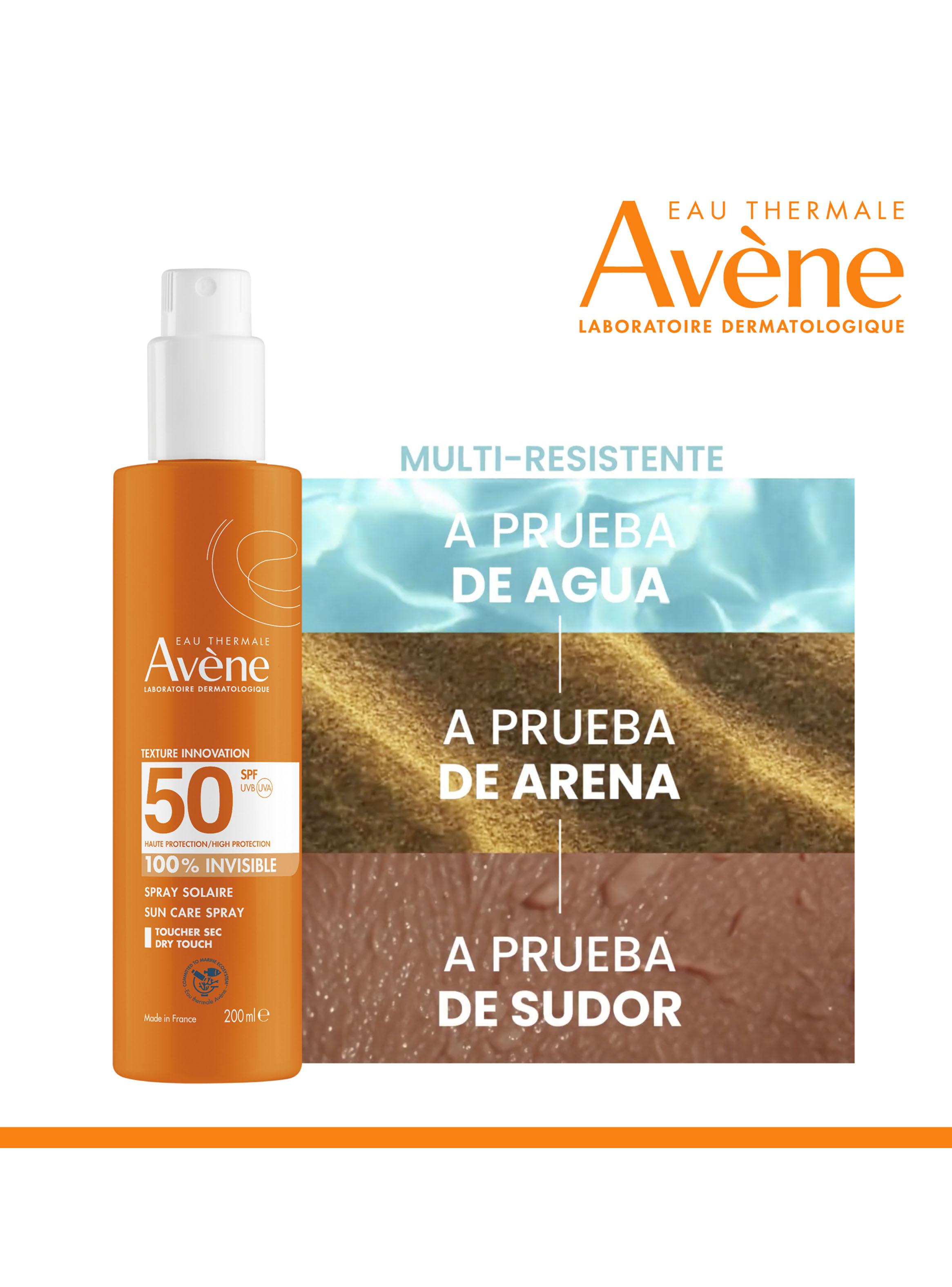 Protector Solar Spray Adulto Rostro y Cuerpo SPF50+ Invisible 200 ml-5
