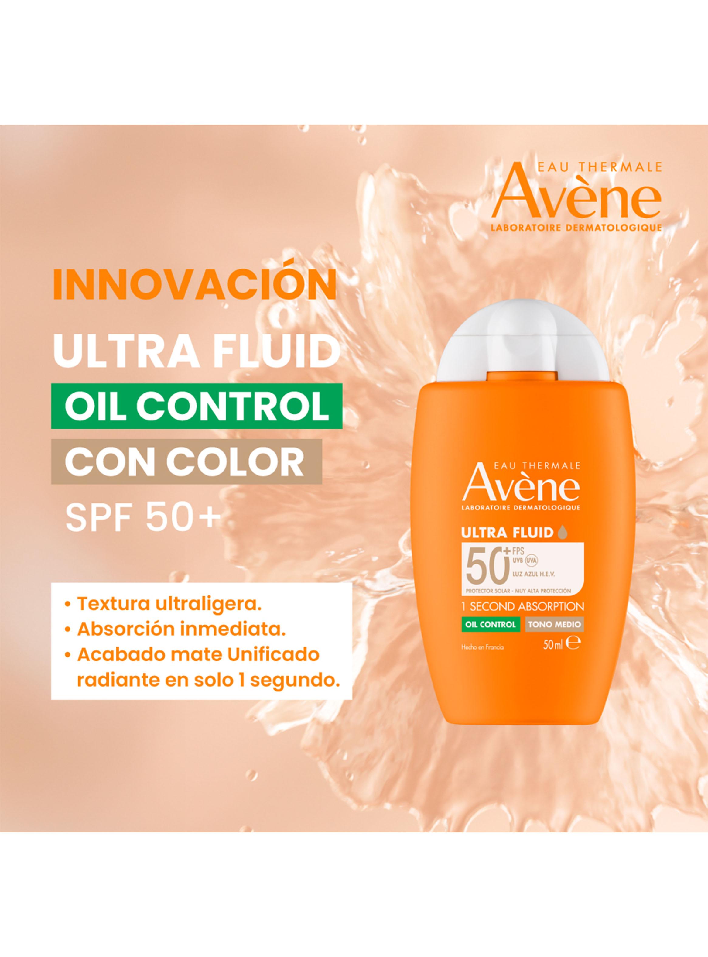Protector Solar Ultra Fluid Oil Control con Color SPF50+ 50 ml-3