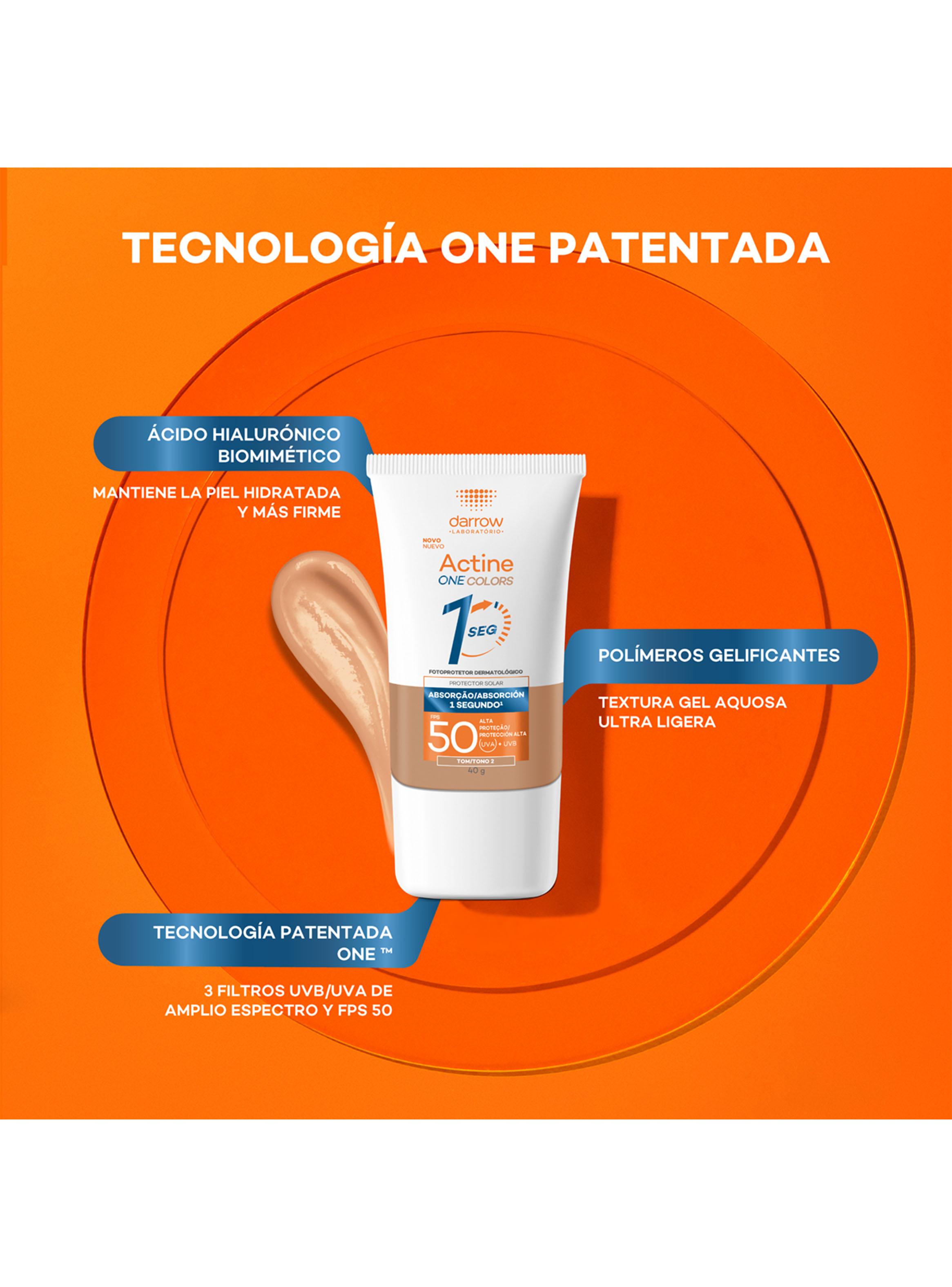 Protector Solar Darrow Actine One Color SPF50+ 40 g-4