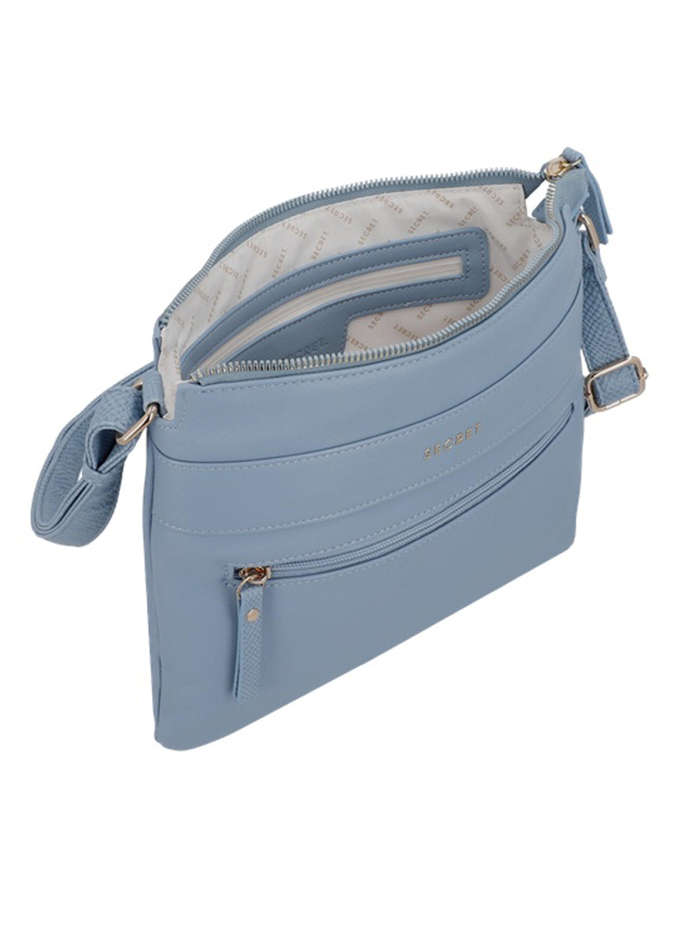 Cartera Bandolera Albacete SC7 Celeste Mediana-3