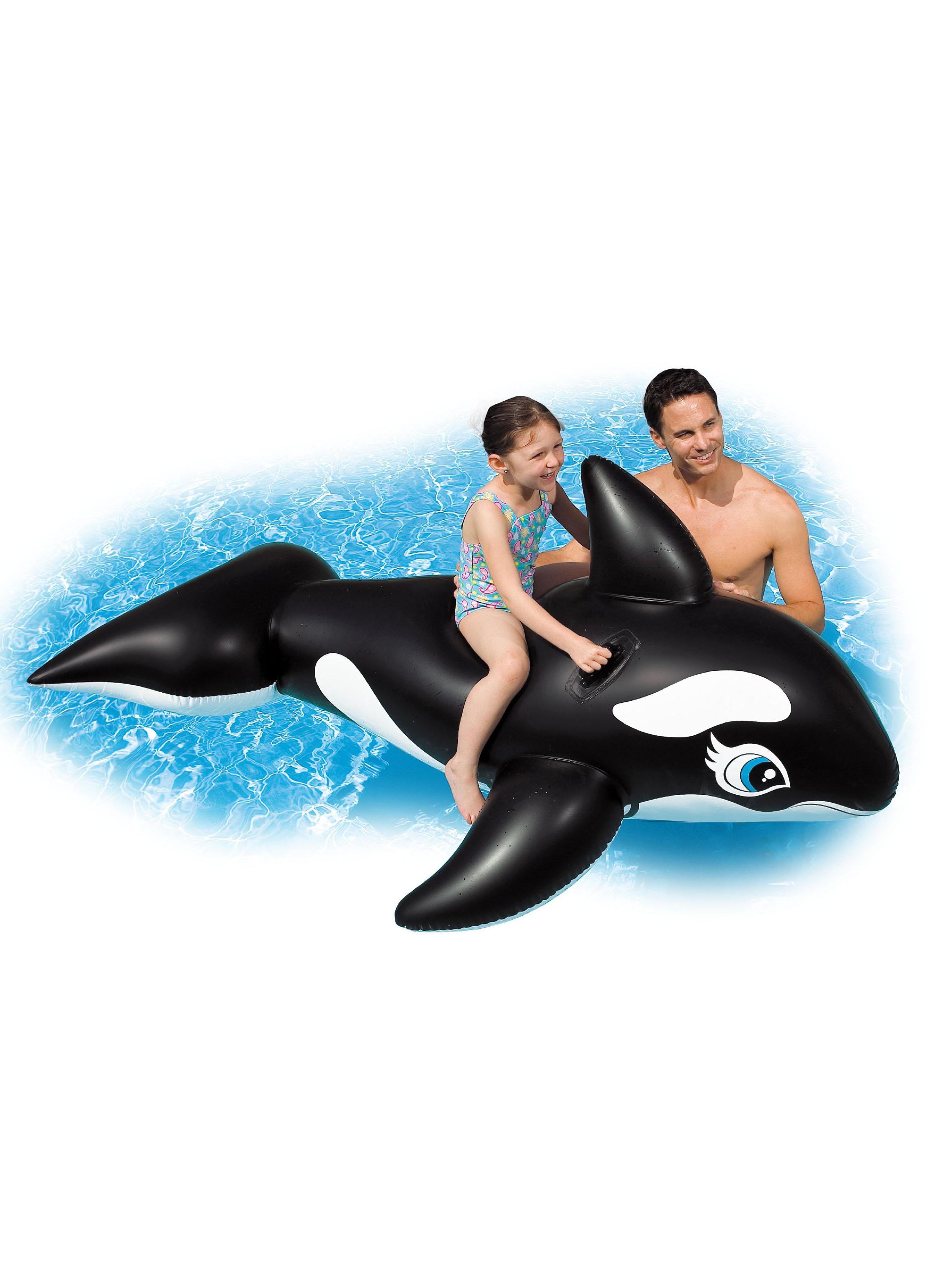 Flotador Inflable Ballena Gigante 193cm-1