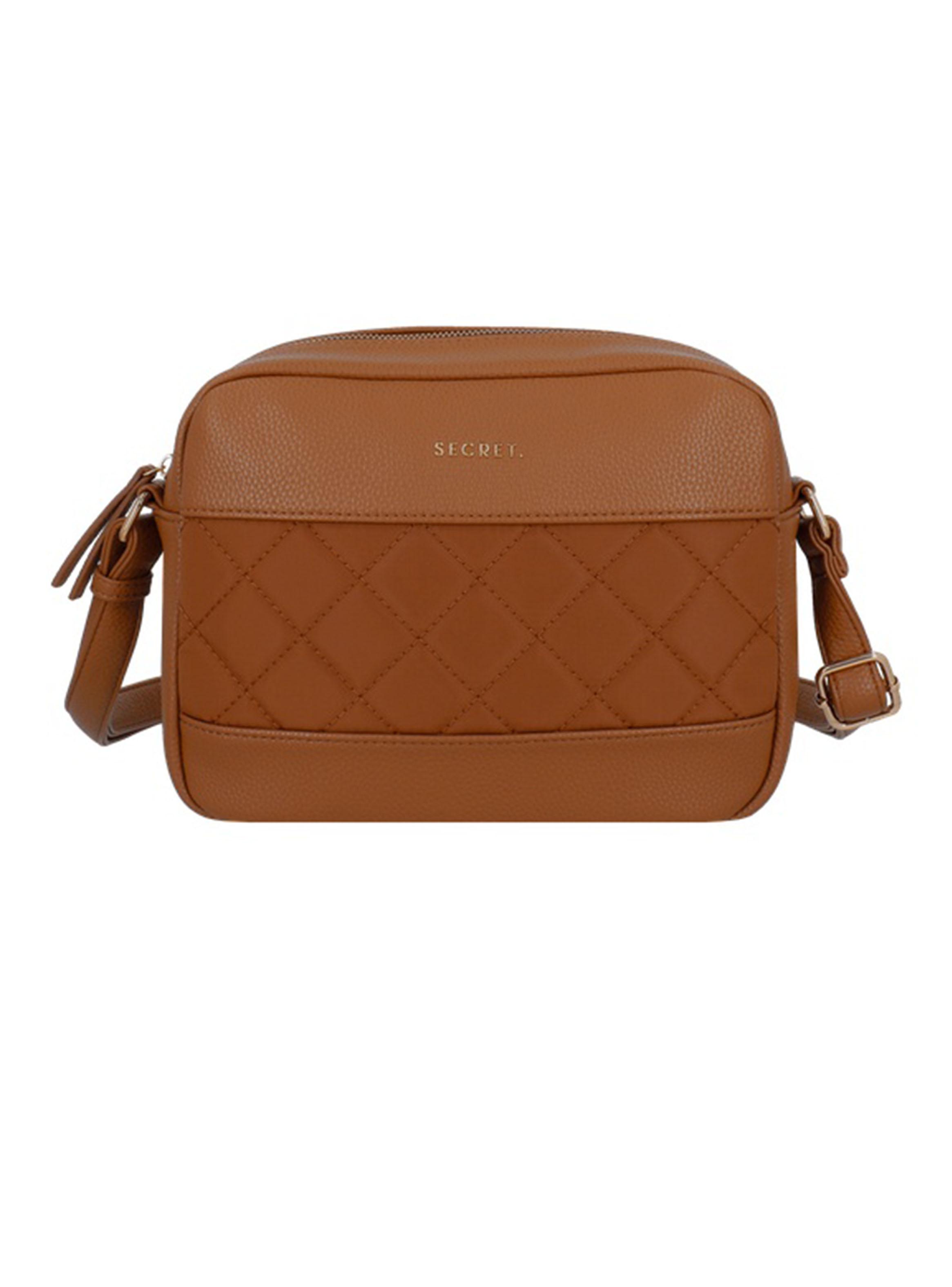 Cartera Bandolera Aspen SC7 Café Pequeña-0