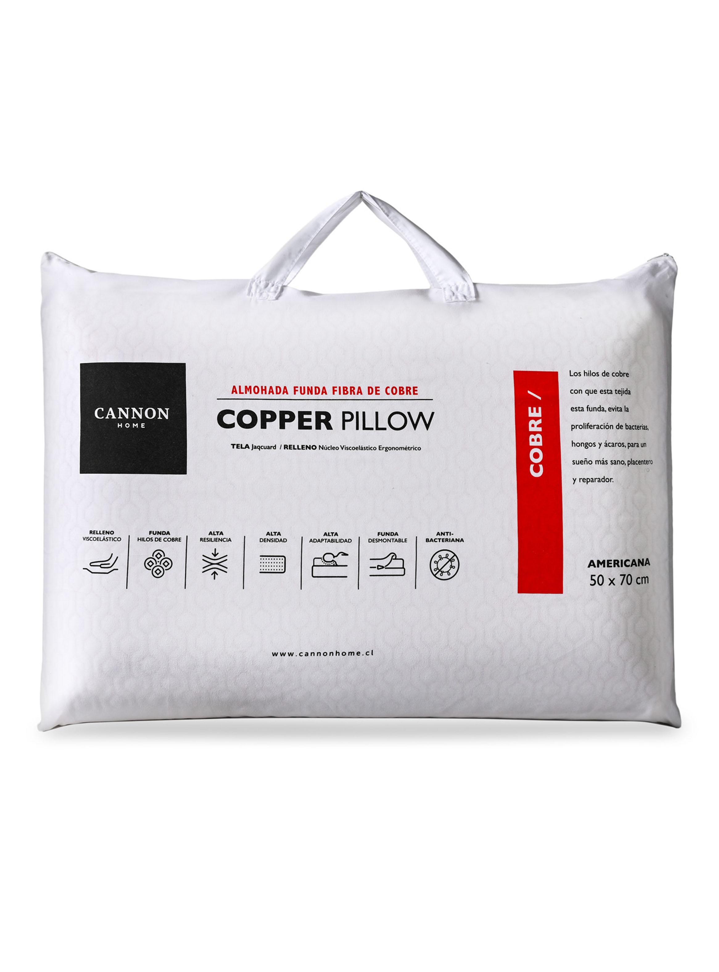 Almohada Viscoelástica Cooper 50x70 cm-0