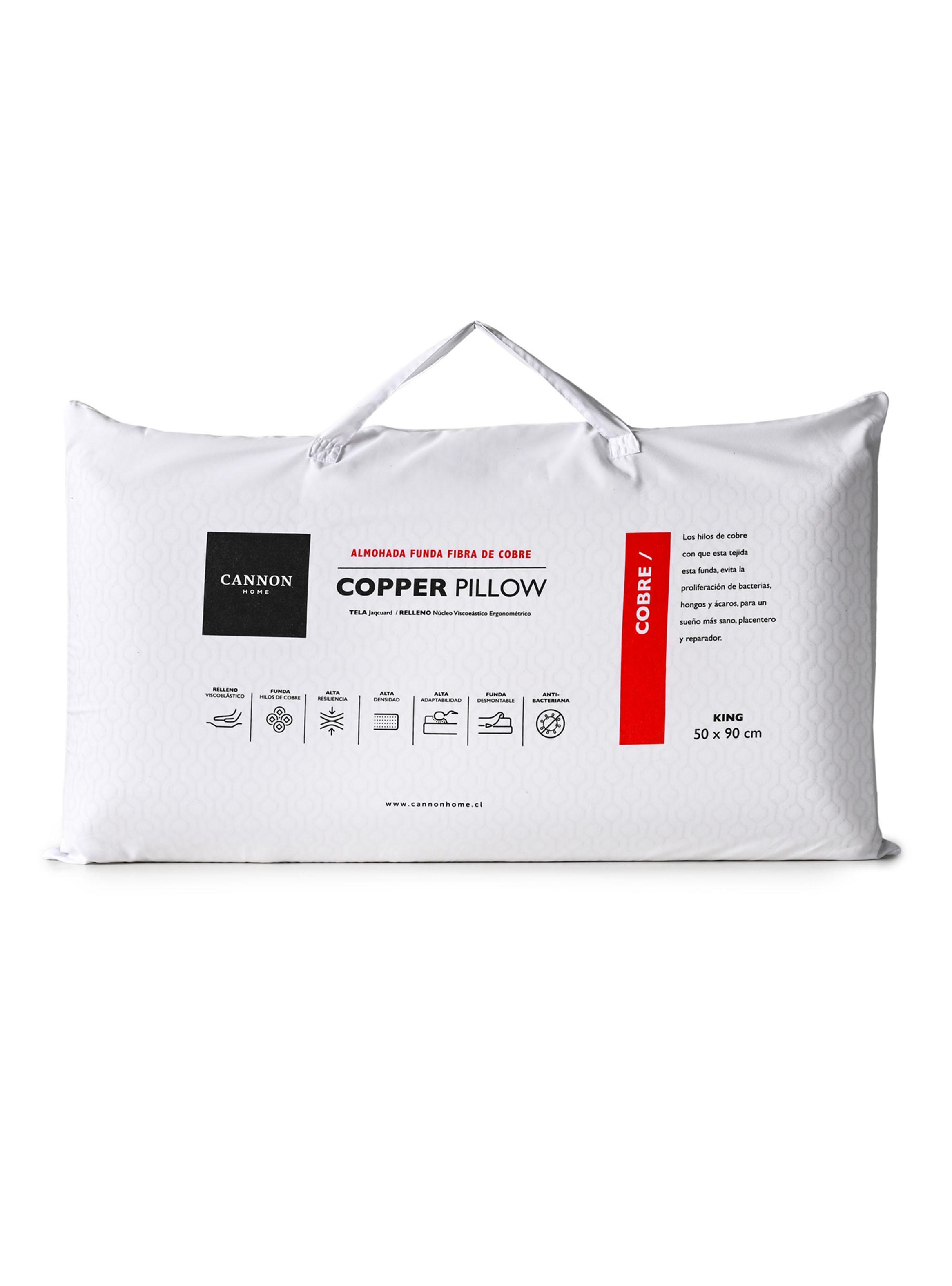 Almohada Viscoelastica Cooper 50x90 cm-0