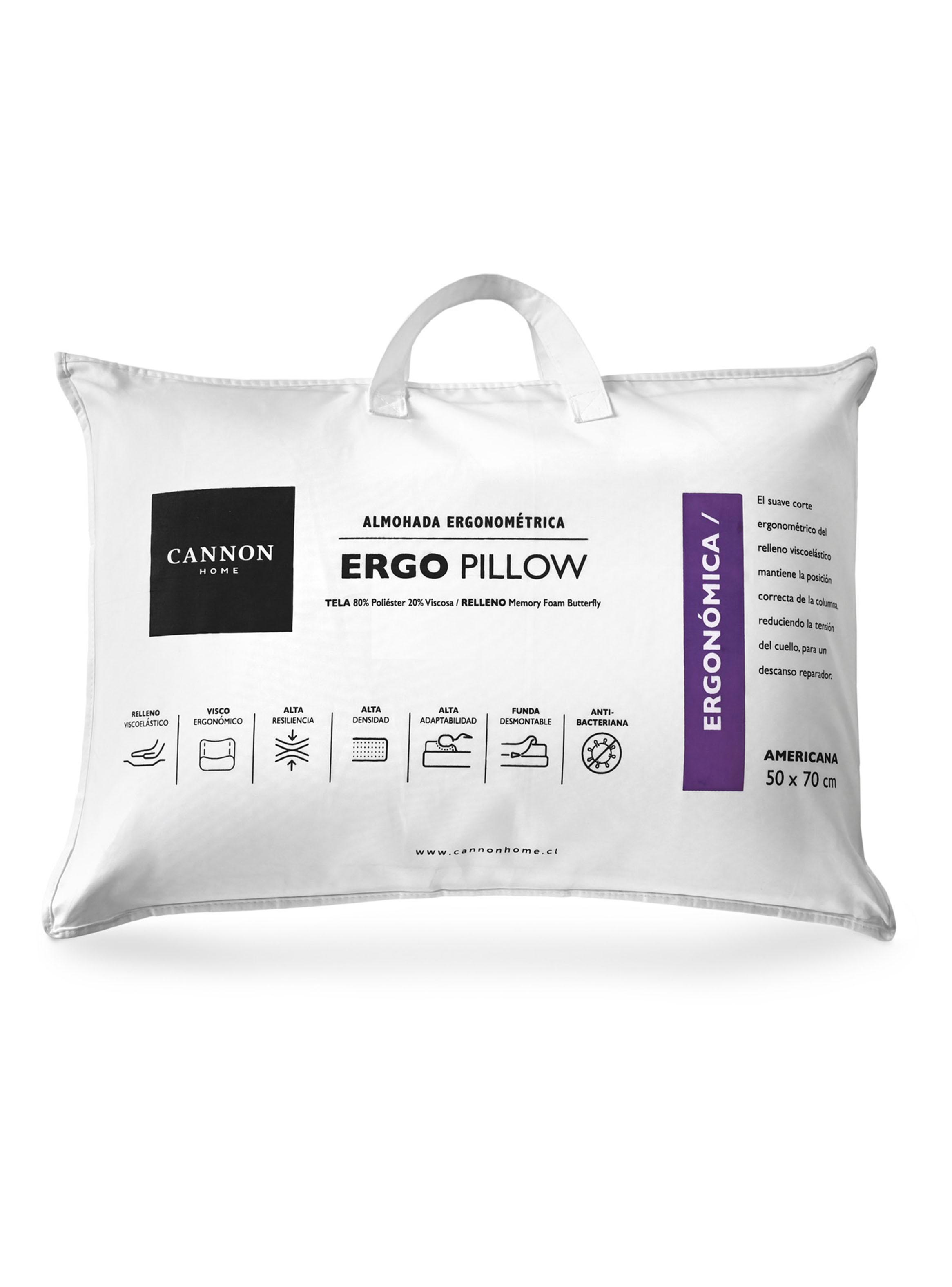 Almohada Viscoelastica Ergo 50x70 CM-0