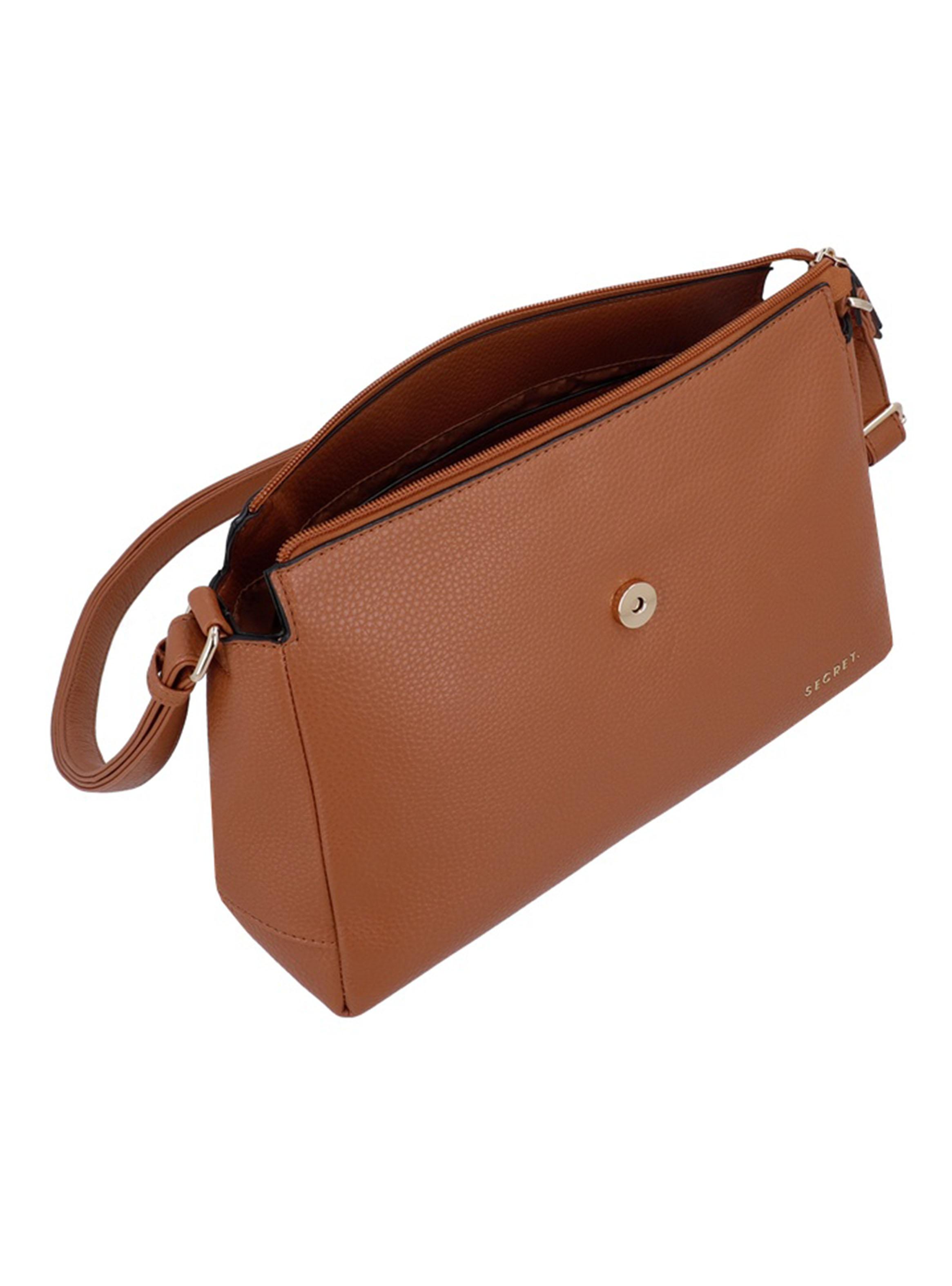 Cartera Bandolera Sofia SC7 Café Mediana-3