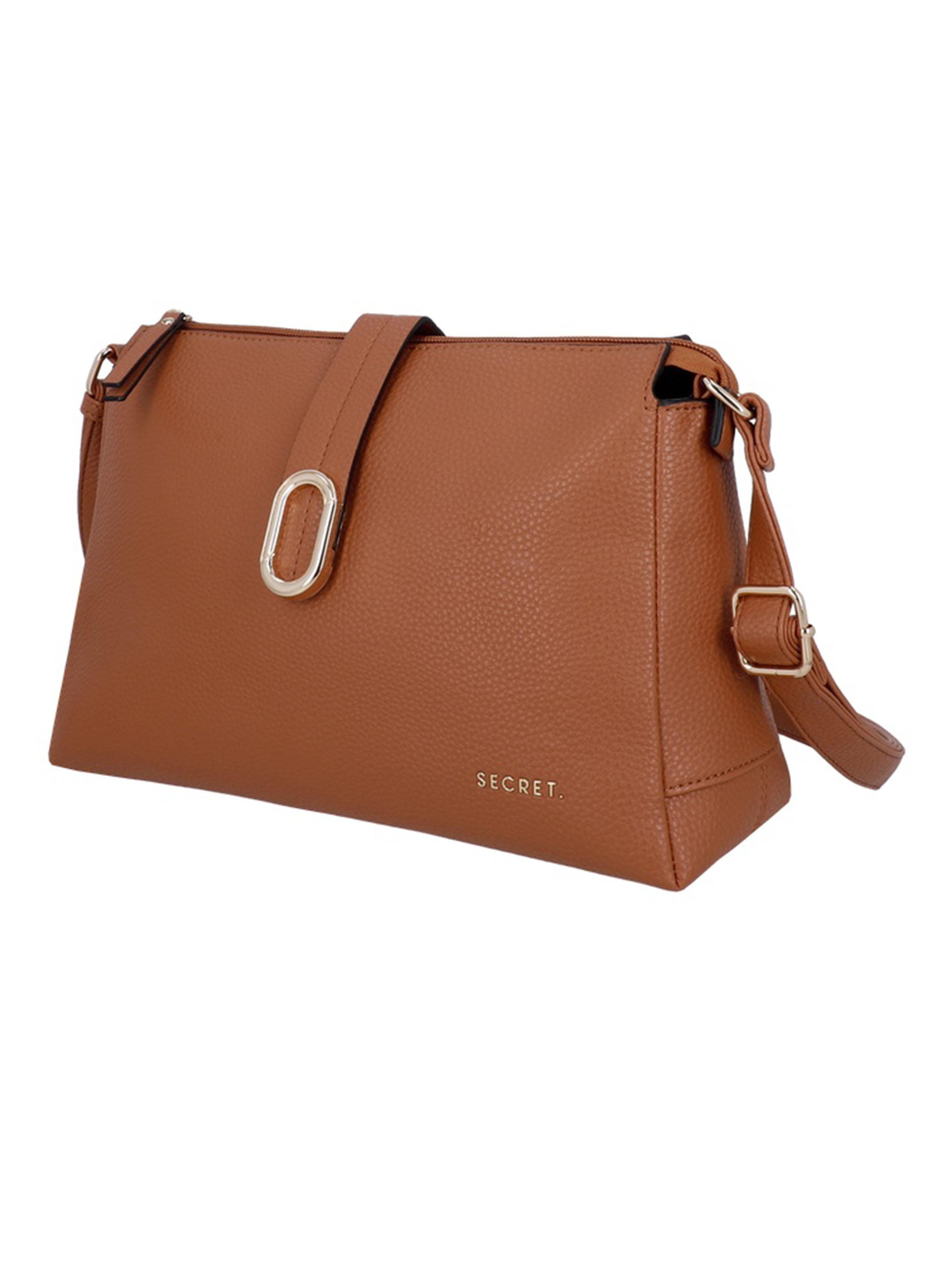 Cartera Bandolera Sofia SC7 Café Mediana-2