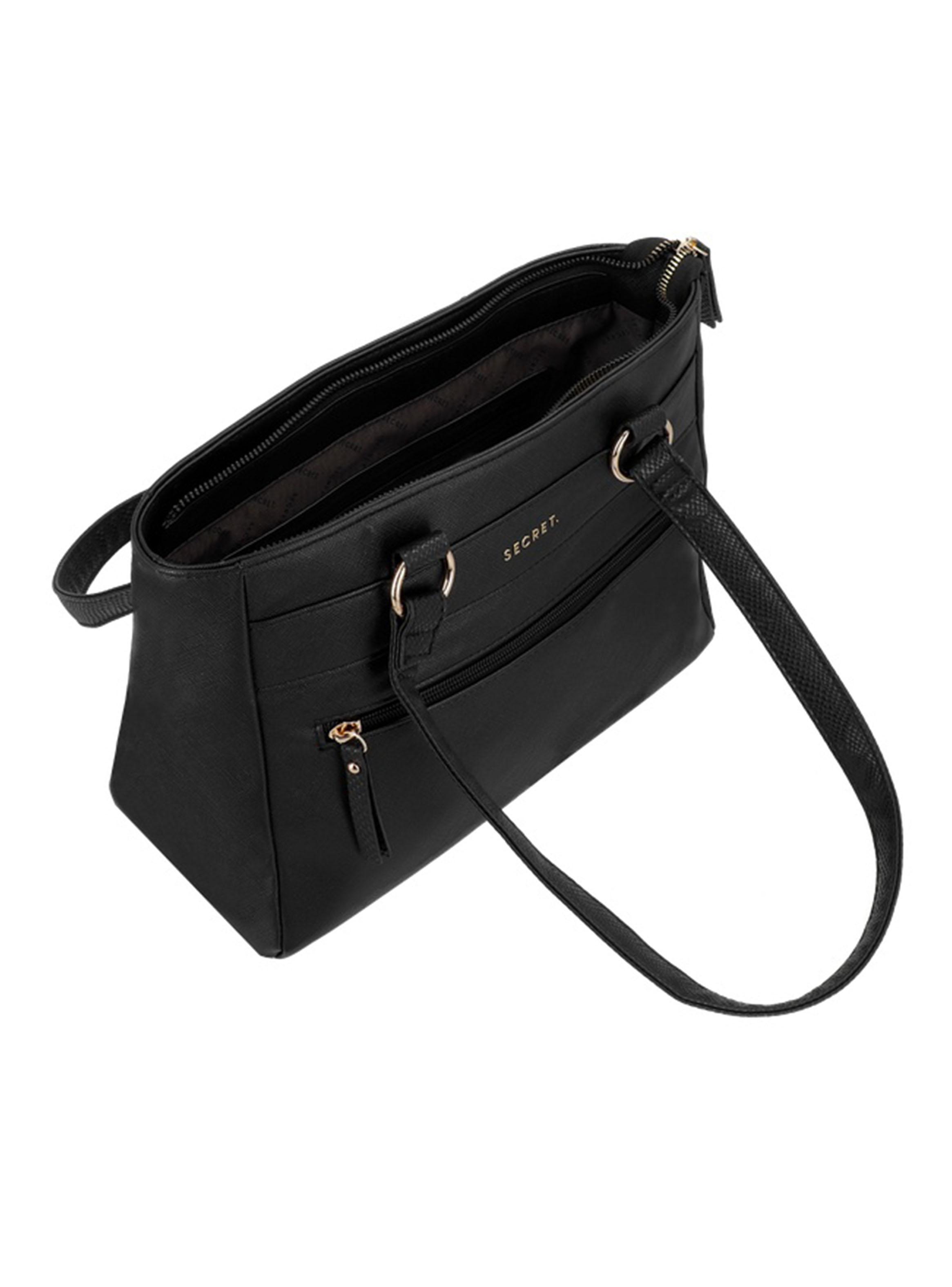 Cartera de Hombro Albacete SC7 Negro Grande-3