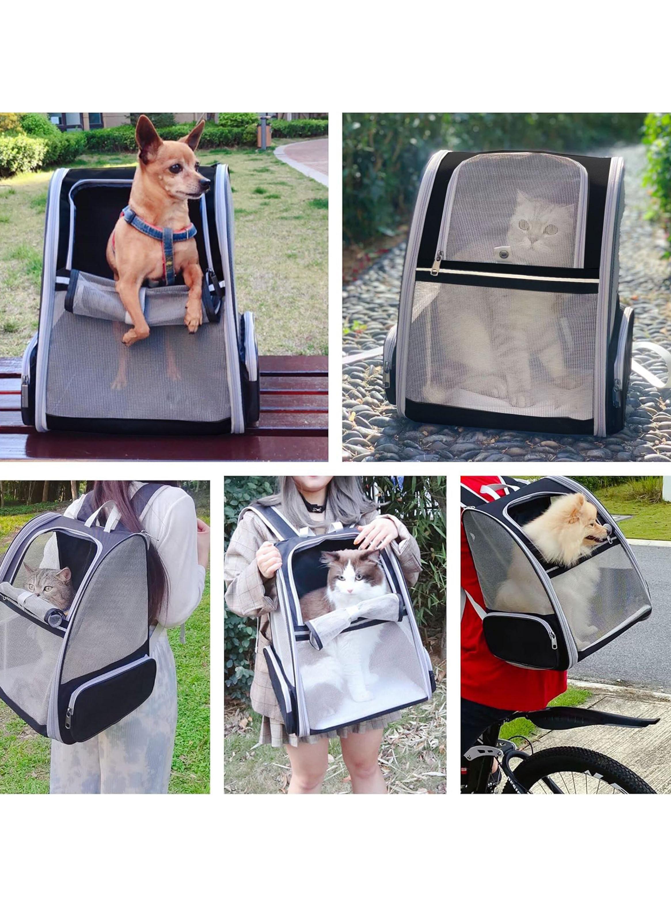 Mochila de Transporte Mascota Black-5