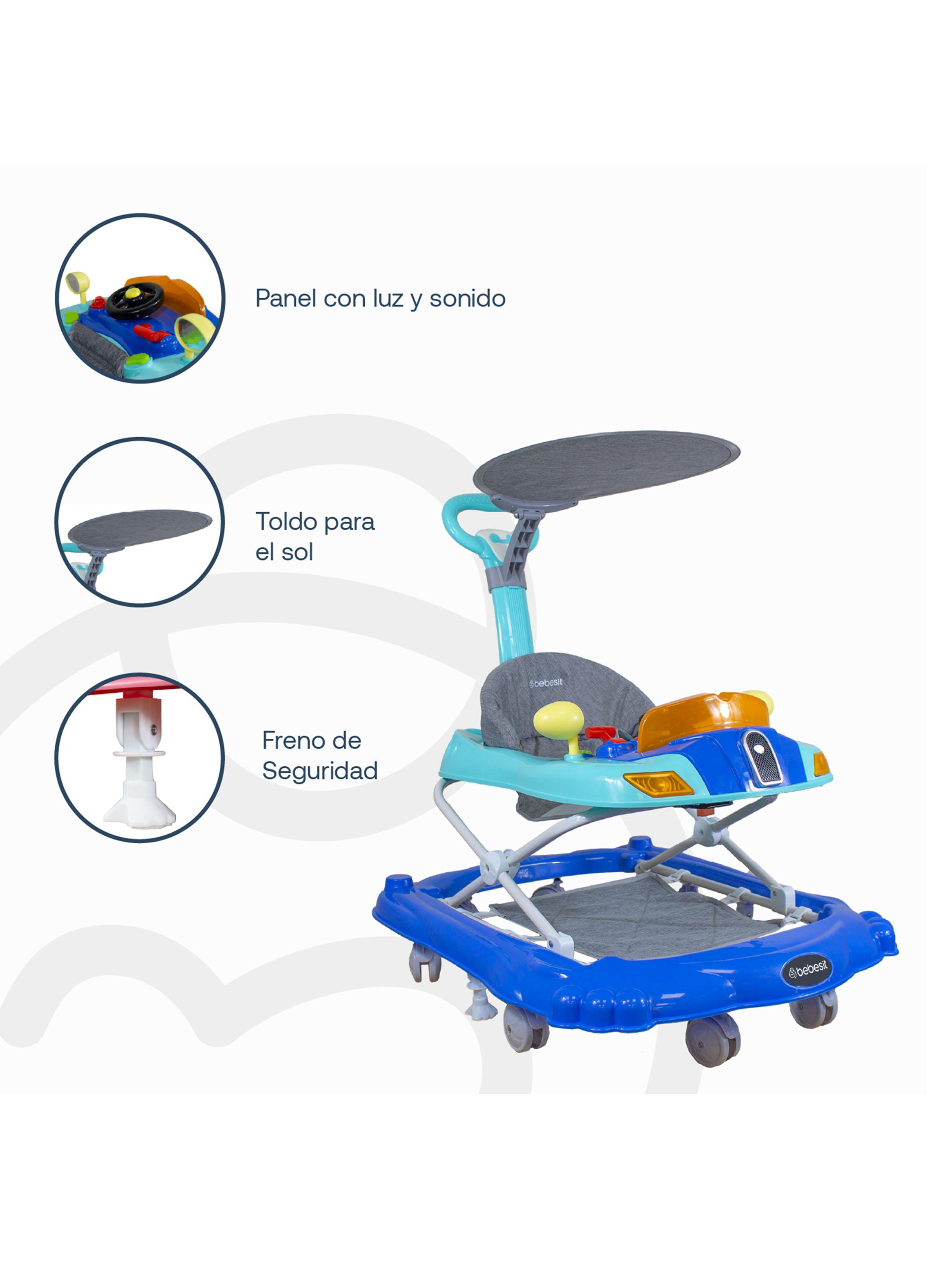 Andador 3 en 1 Discover Play Azul-3