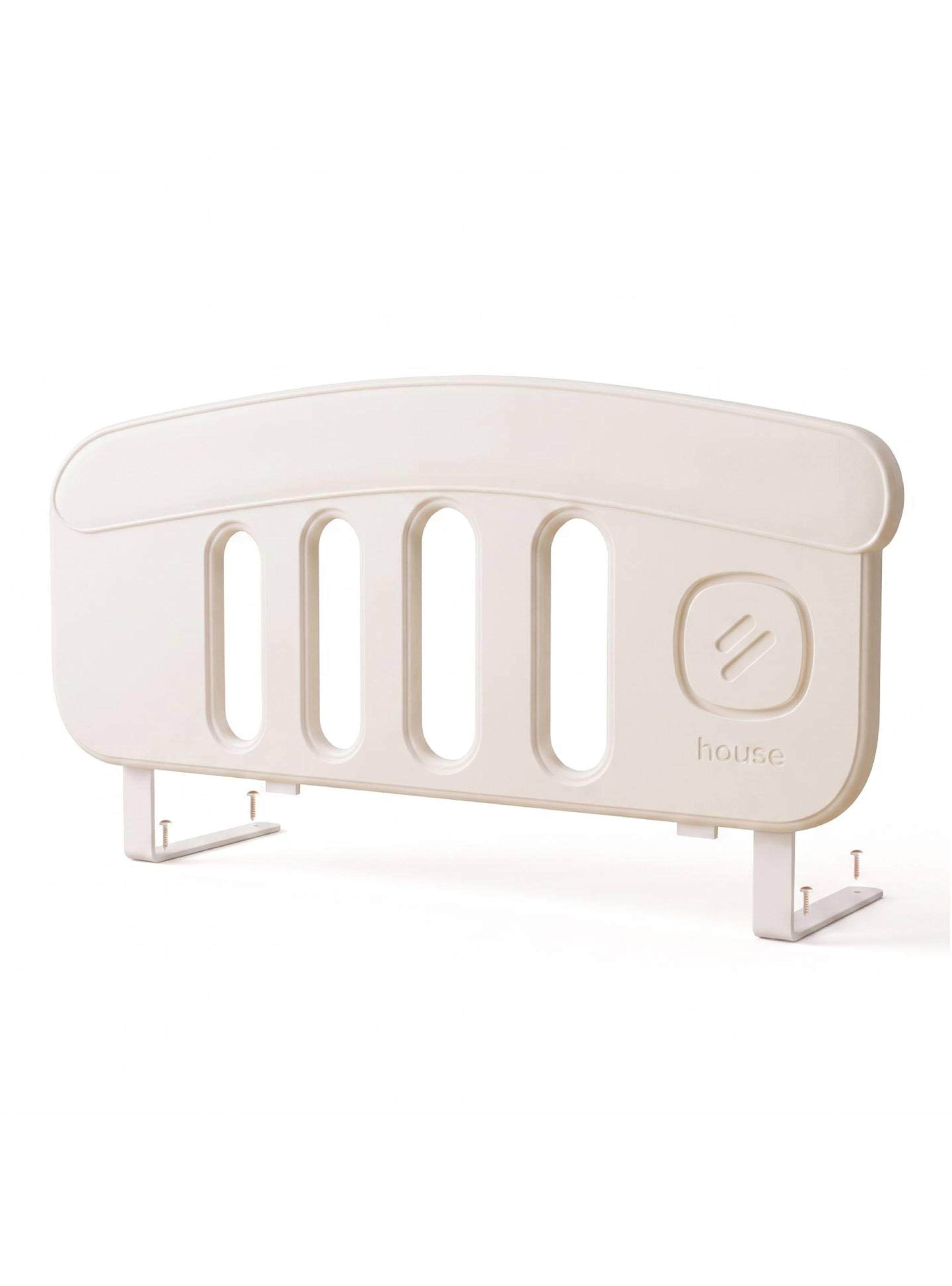 Baranda de Cama Infantil Fija Protectora Anticaídas Beige-0