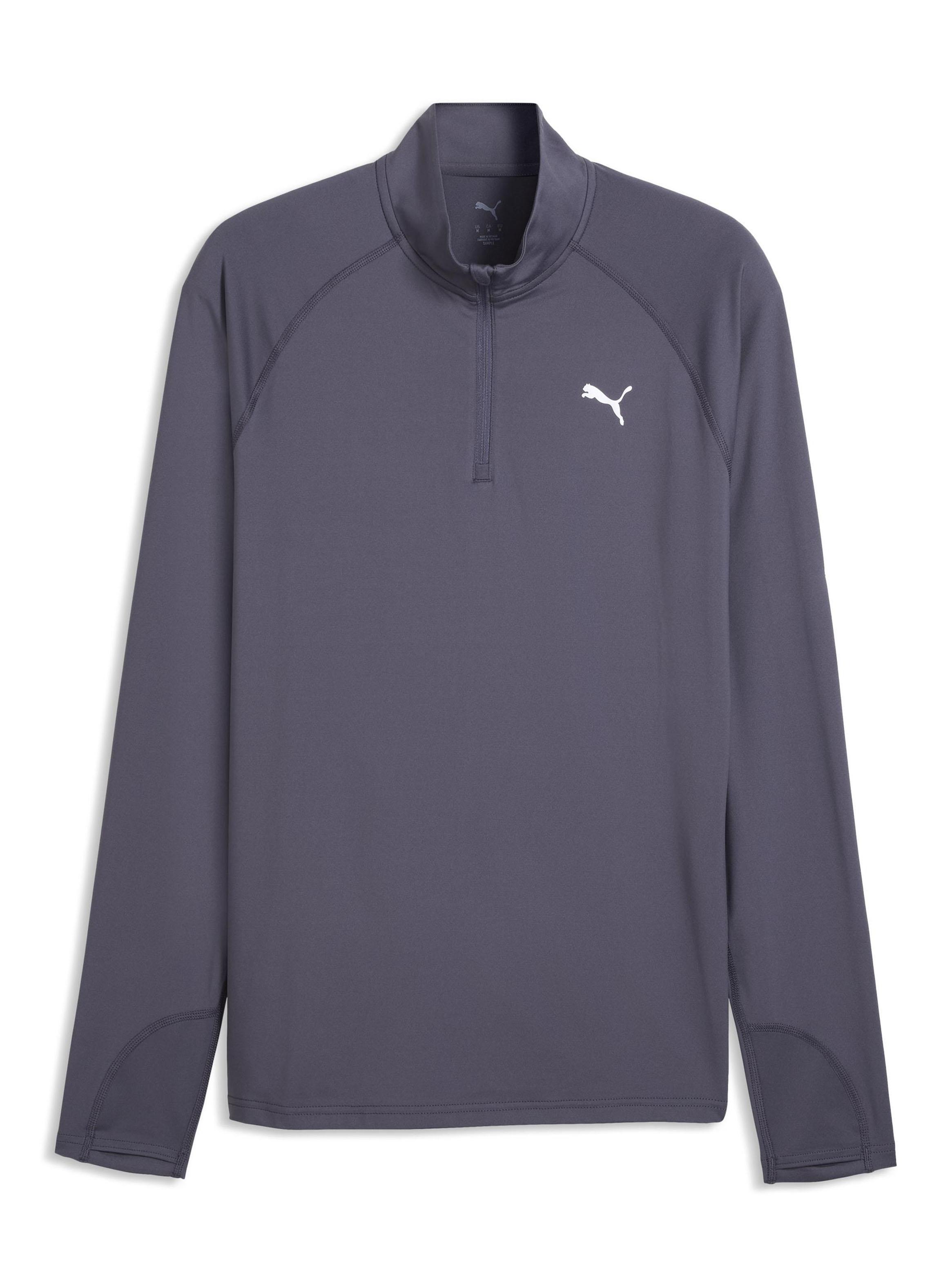 Polerón Medio Zipper M Run Veloci-1