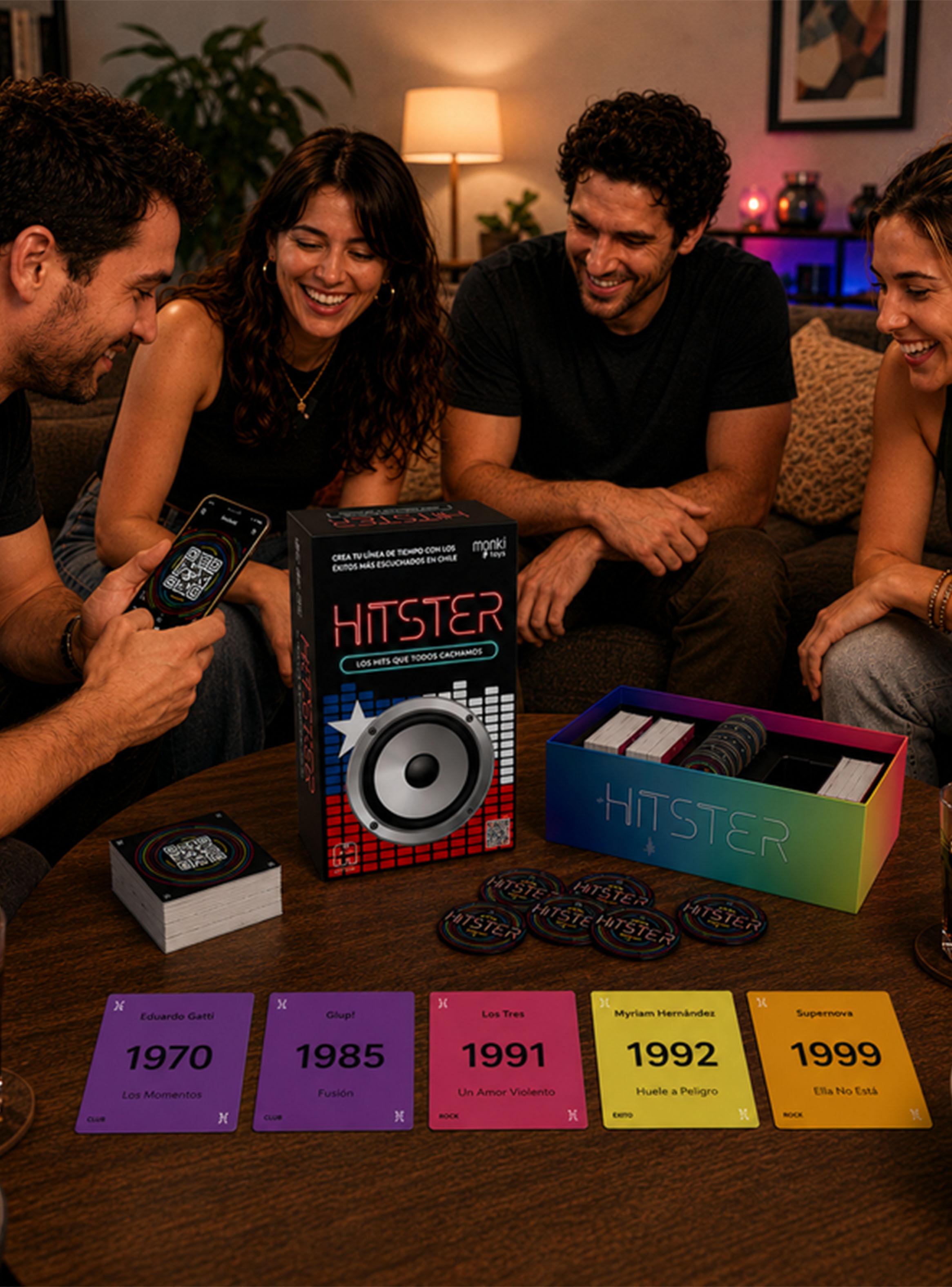Juego de Mesa Hitster Chile-3