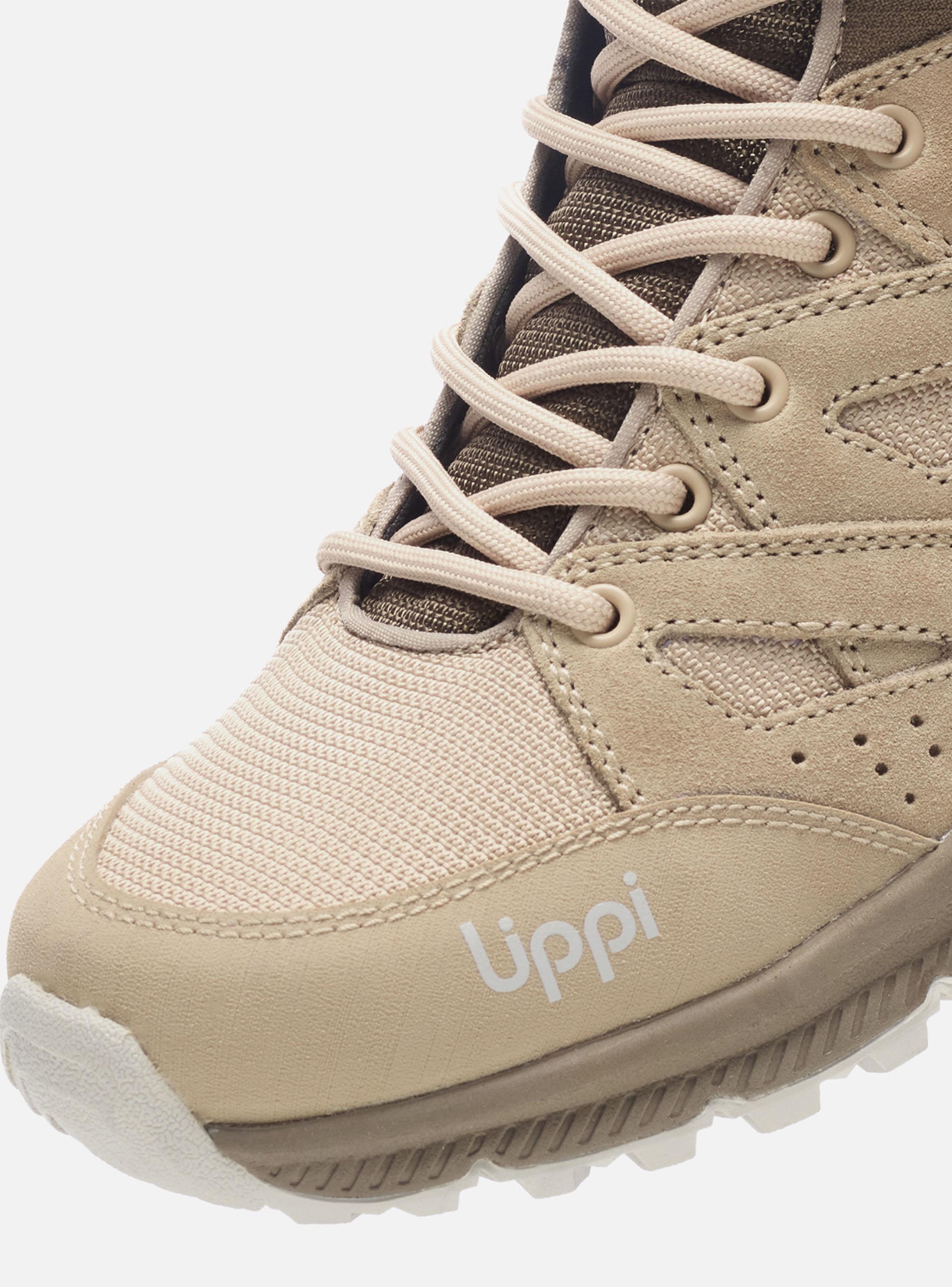 Botín Outdoor Mujer Tellus Mid II Taupe B-Dry-6