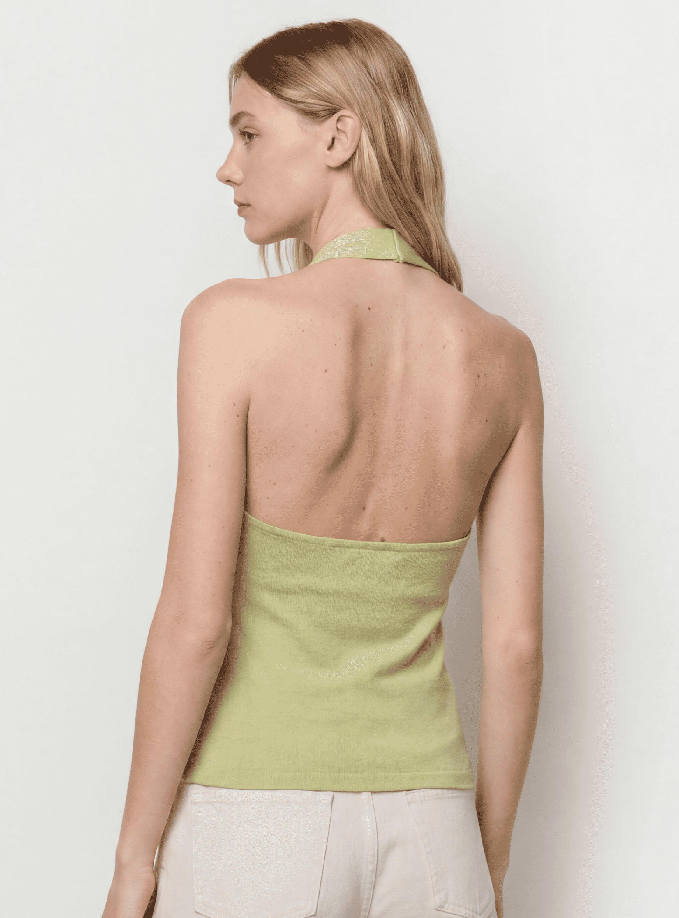 Top Knitt Halter-1