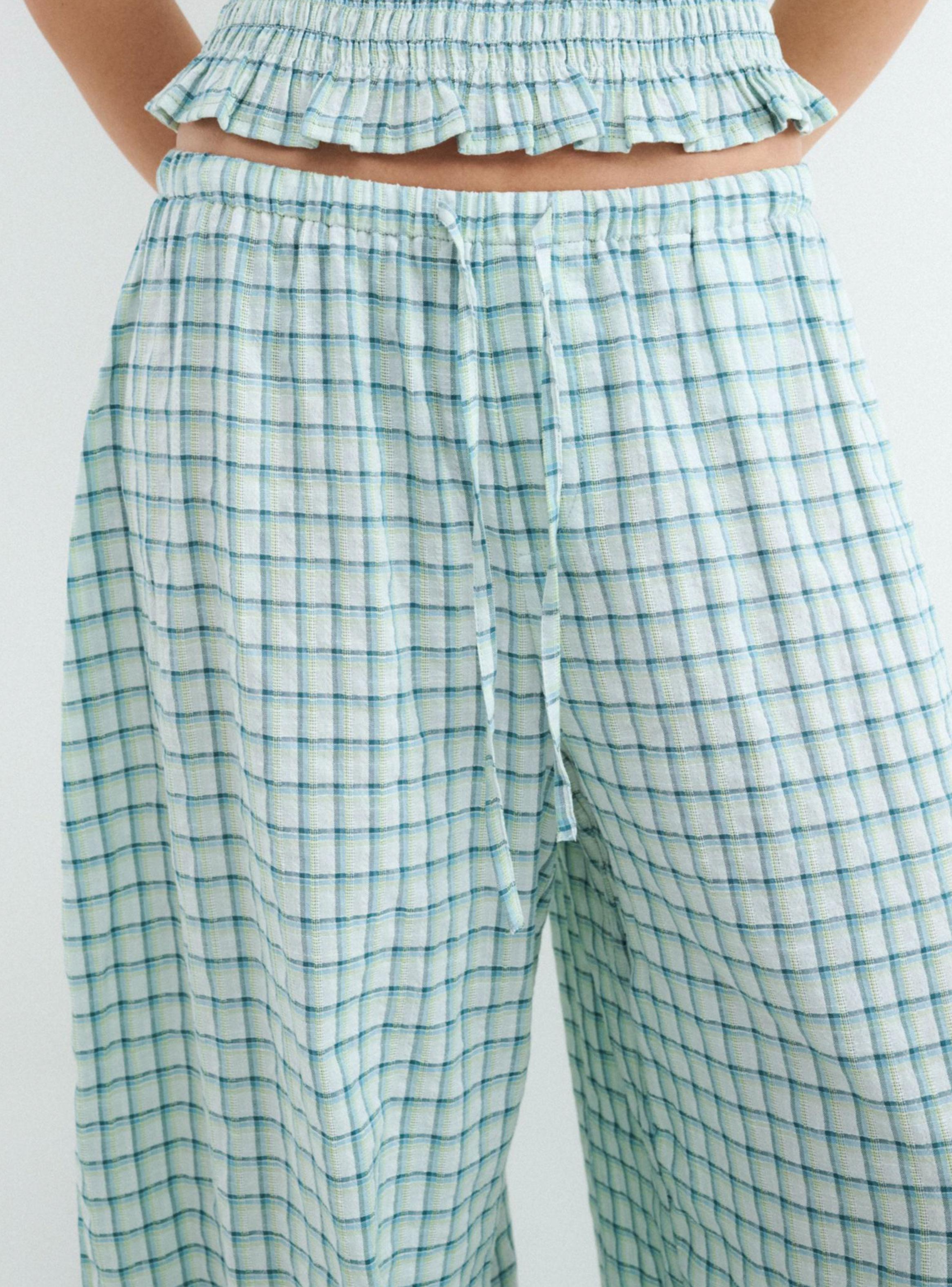 Pantalón Baggy Checks-2