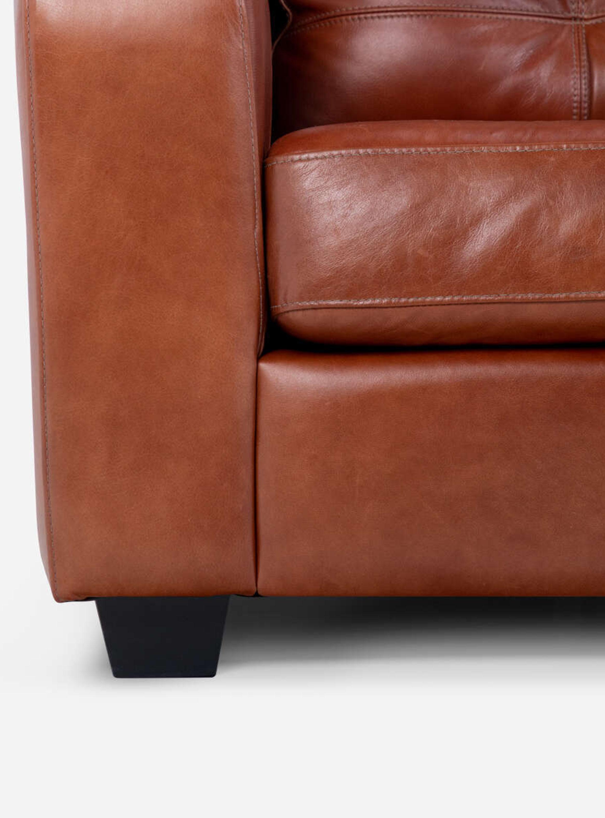 Sofá Cuero Dalí Hunter 2 Cuerpos-3