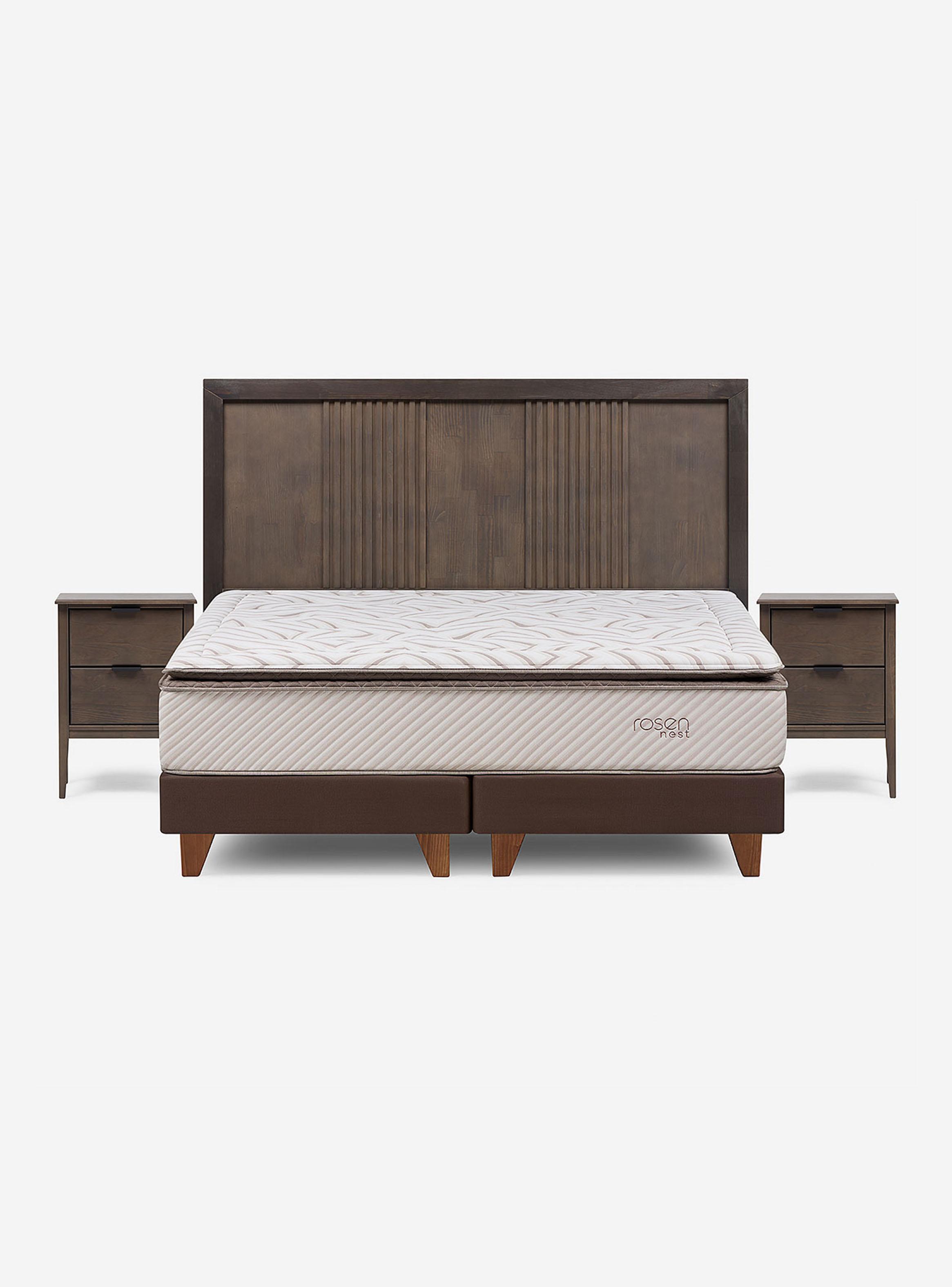 Cama Europea King Nest 1.80x2.00 Marco-1