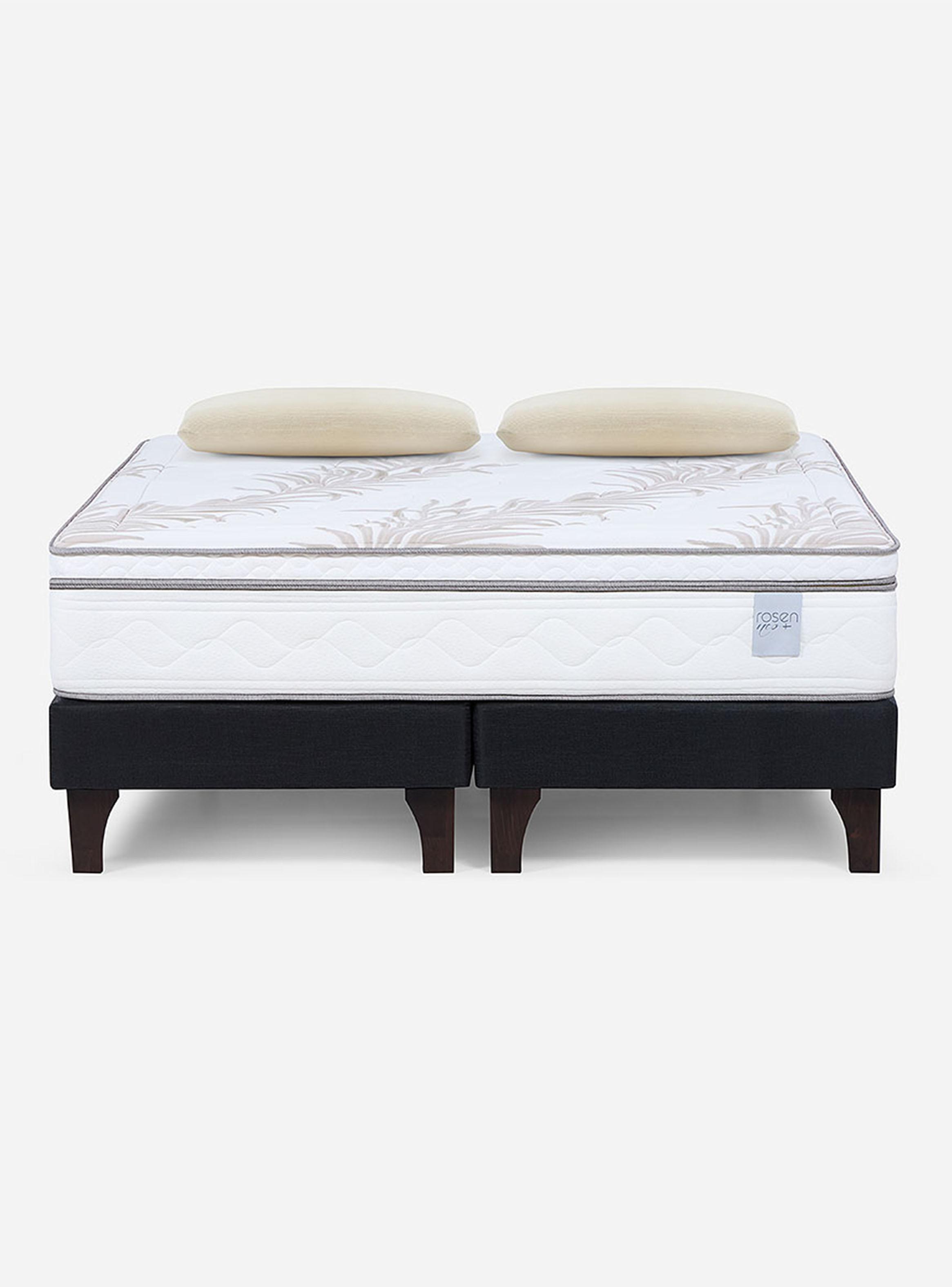 Cama Europea 2 Plazas Neo Plus 1.50x2.00BD + Almohada Esencial-1