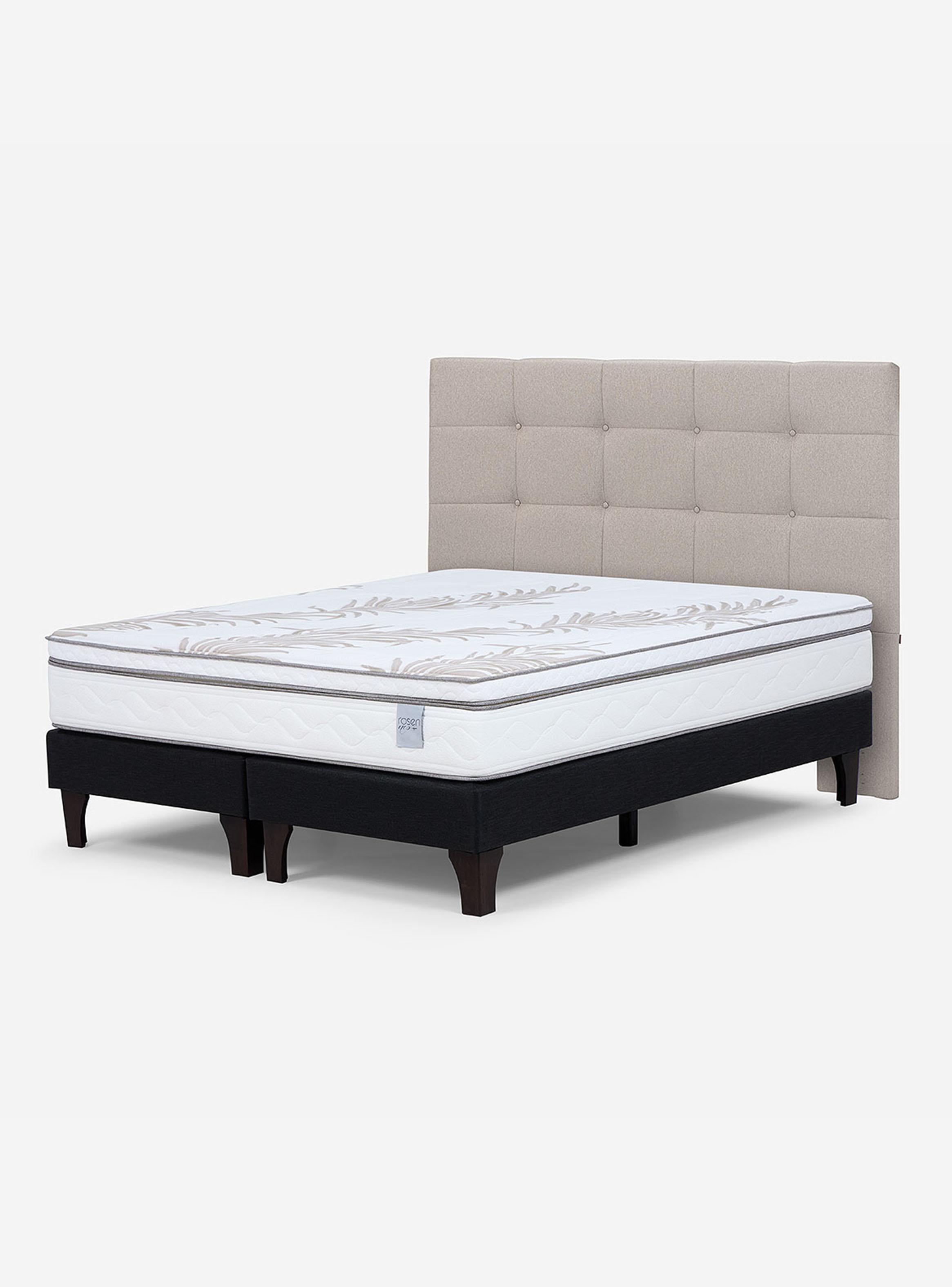 Cama Europea 2 Plazas Neo Plus 1.50X2.00 BD Respaldo Issey-0