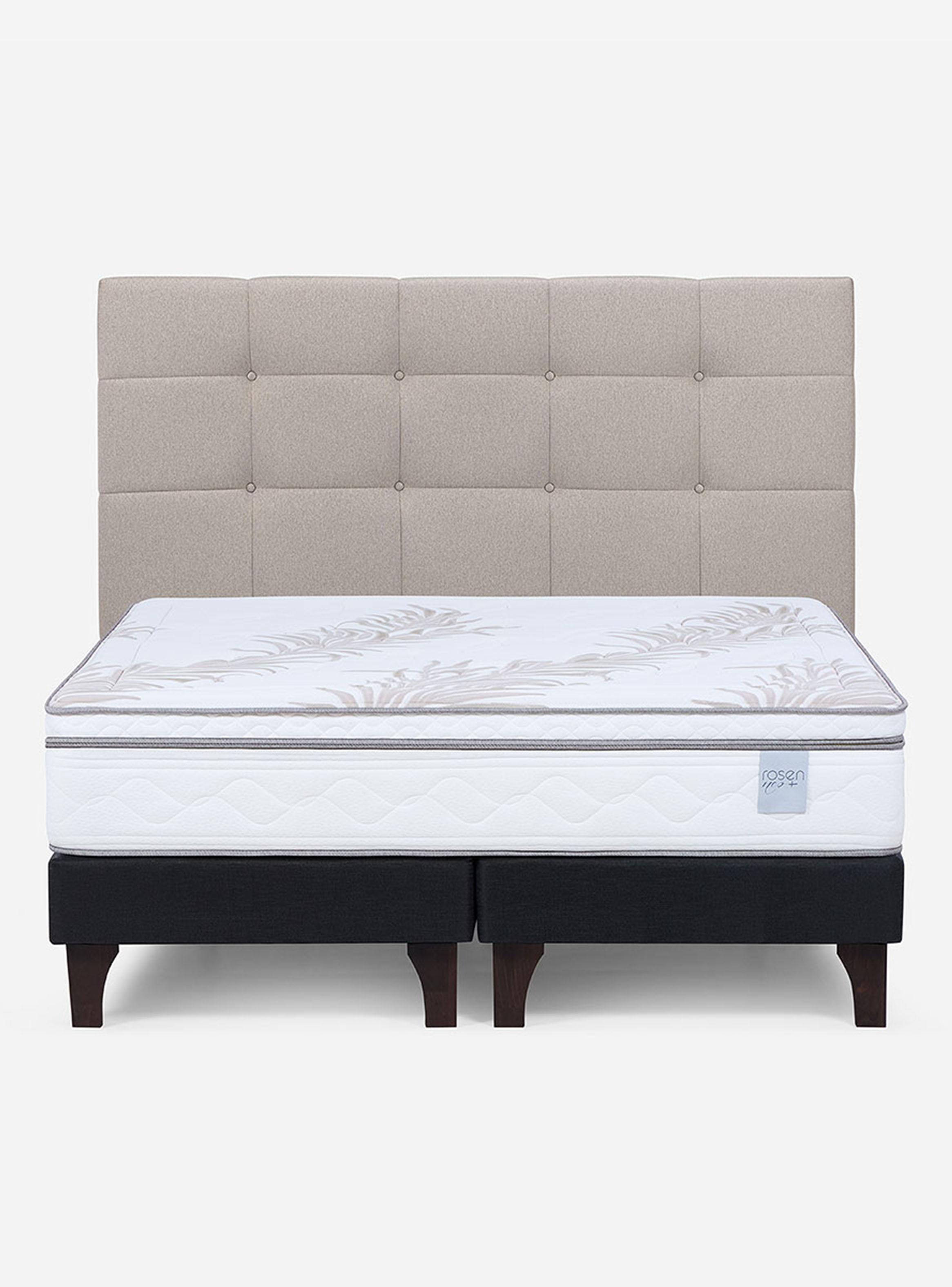 Cama Europea 2 Plazas Neo Plus 1.50X2.00 BD Respaldo Issey-2