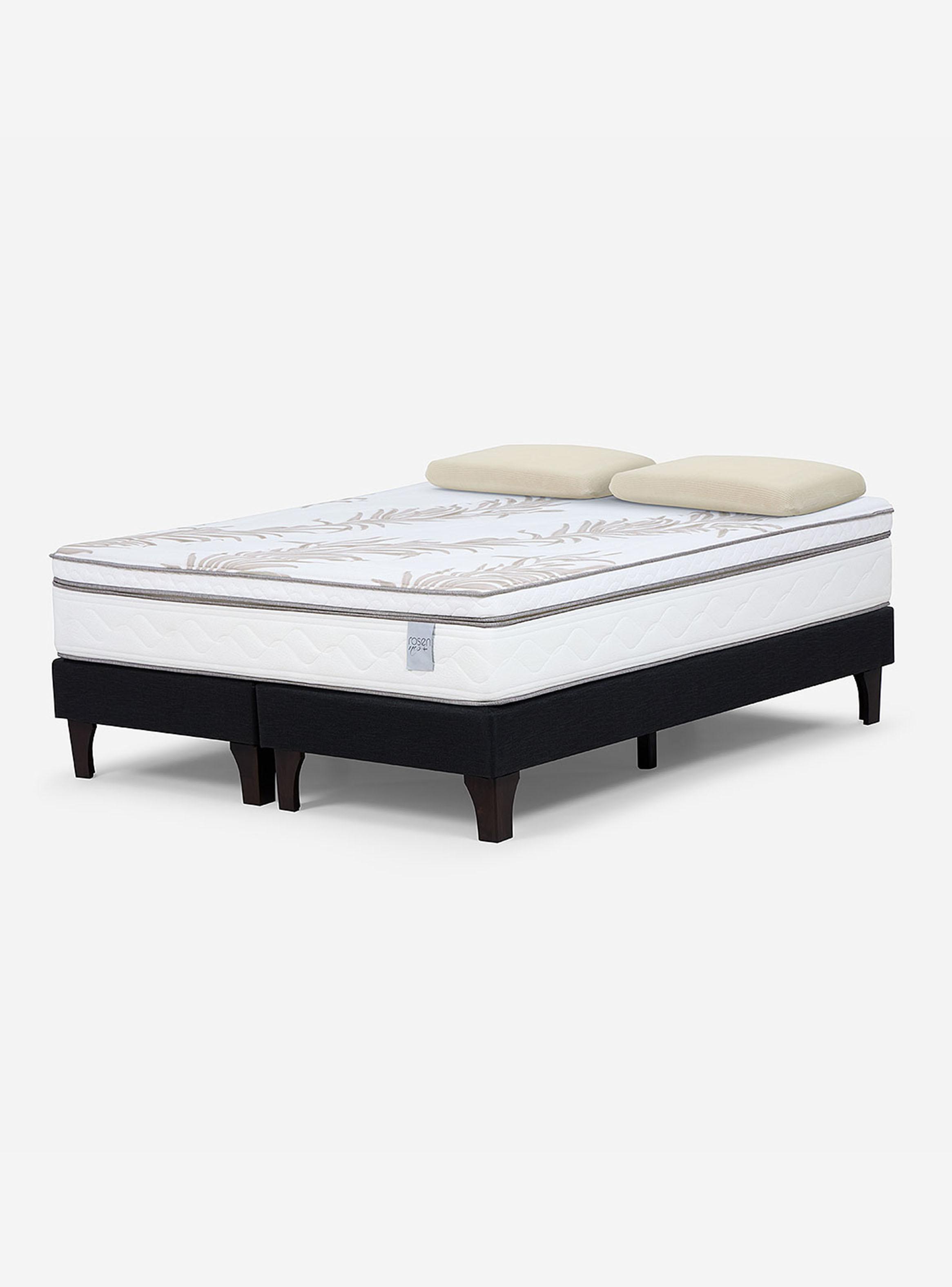 Cama Europea King Neo Plus 1.80x2.00 + Almohada Esencial-0