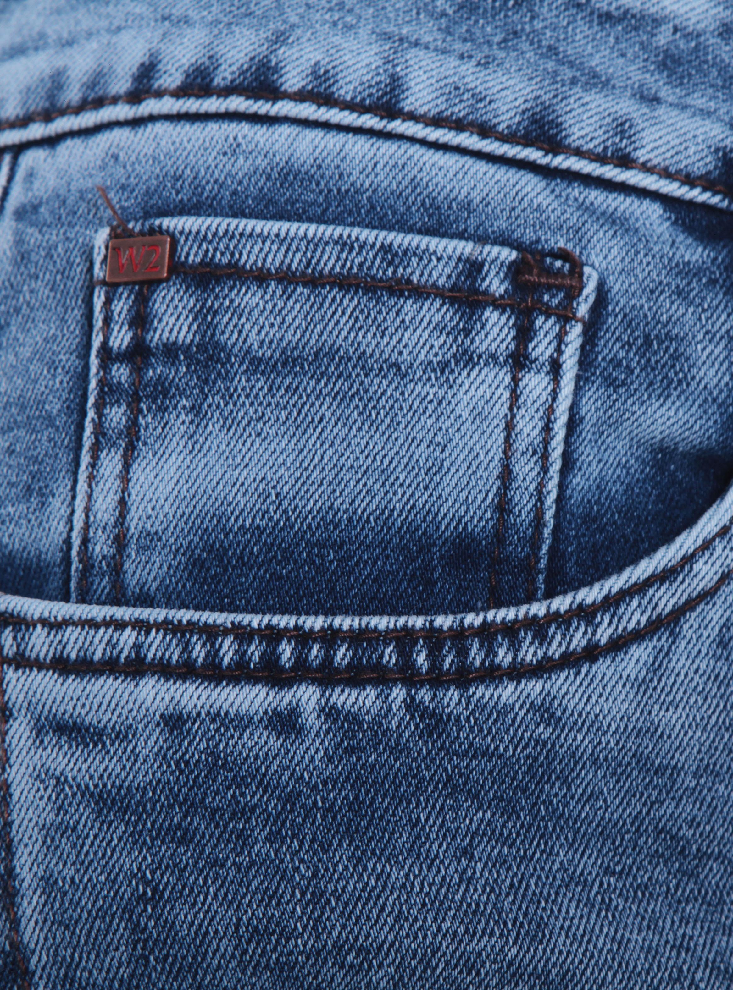 Jeans Cropped Tiro Alto Pretina con Corte Costado-2