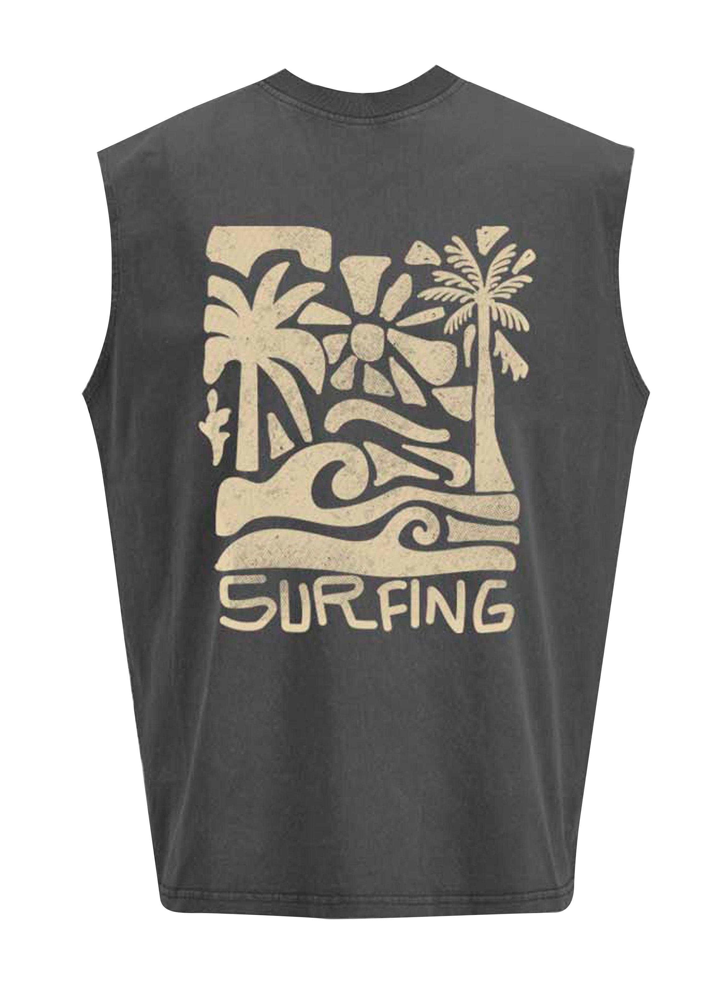 Polera Gold Coast Sin Manga-1