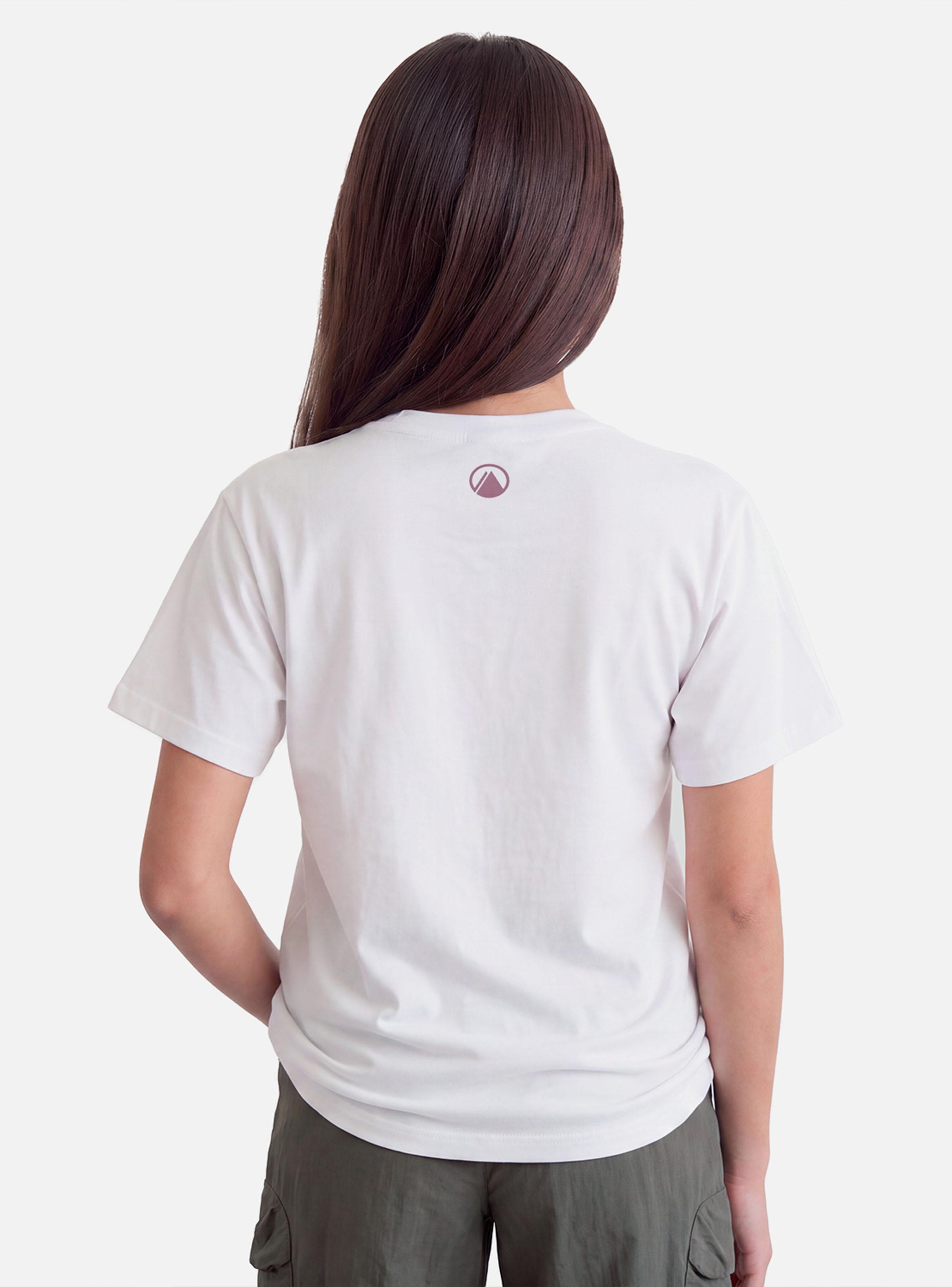 Polera Ulmo Front Print Blanco Xs-1