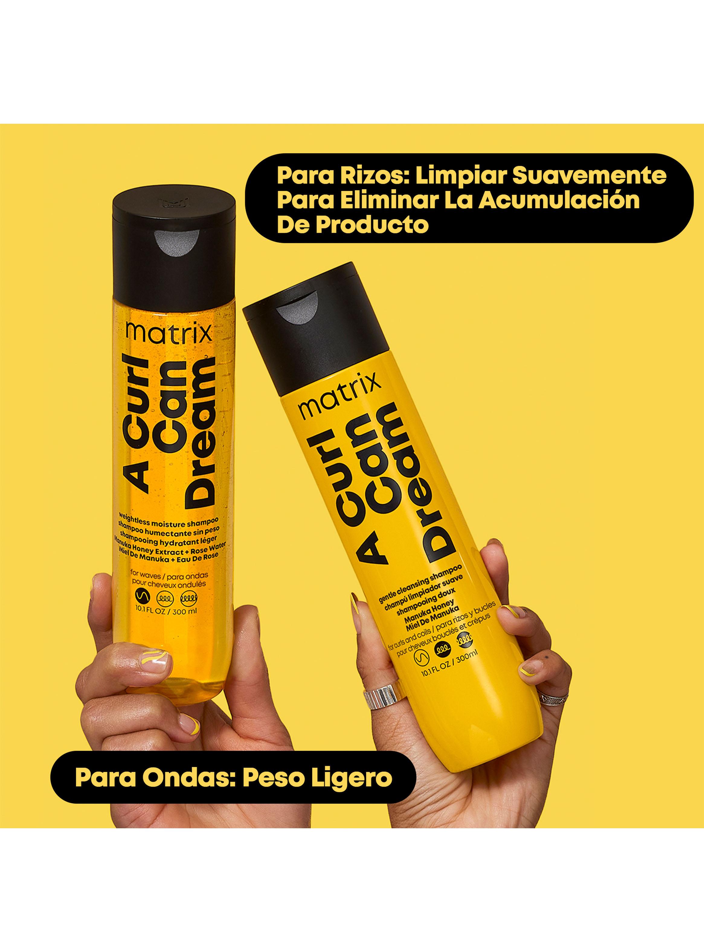 Shampoo Limpieza Profunda Cabello Rizado a Curl Can Dream 300ml-2