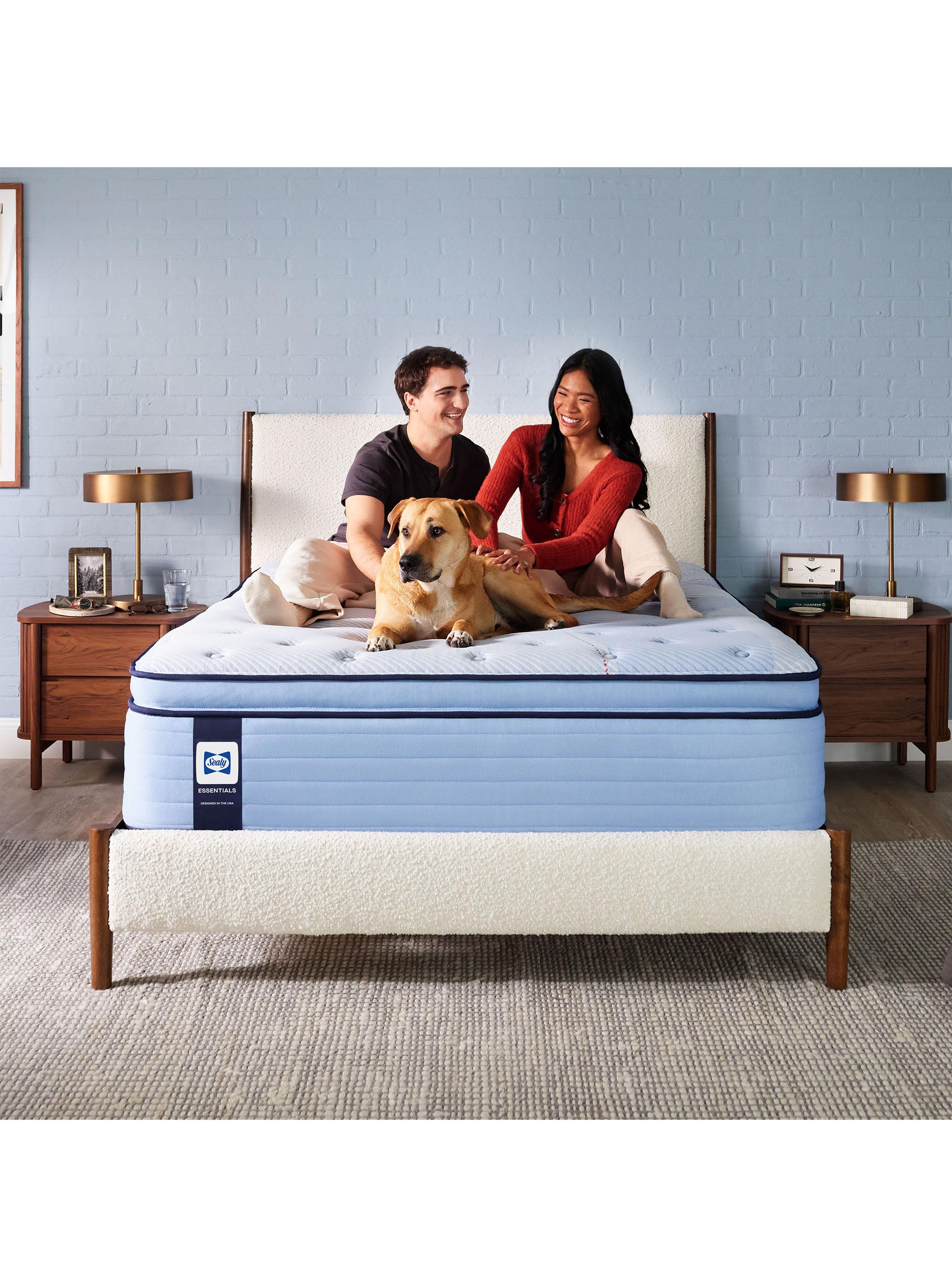 Cama Europea 2 Plazas Sealy Essential 150x200 cm-4