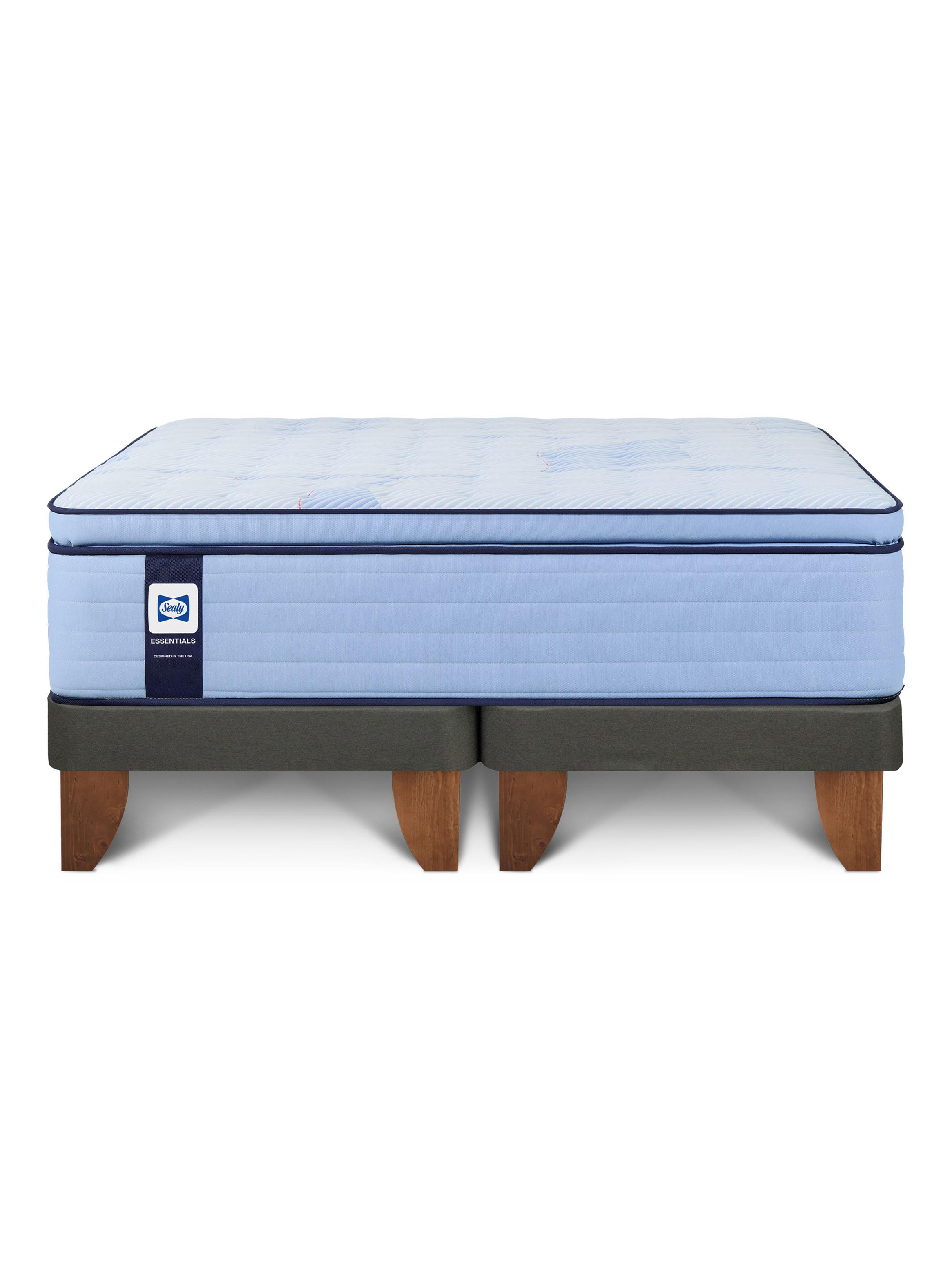 Cama Europea 2 Plazas Sealy Essential 150x200 cm-2