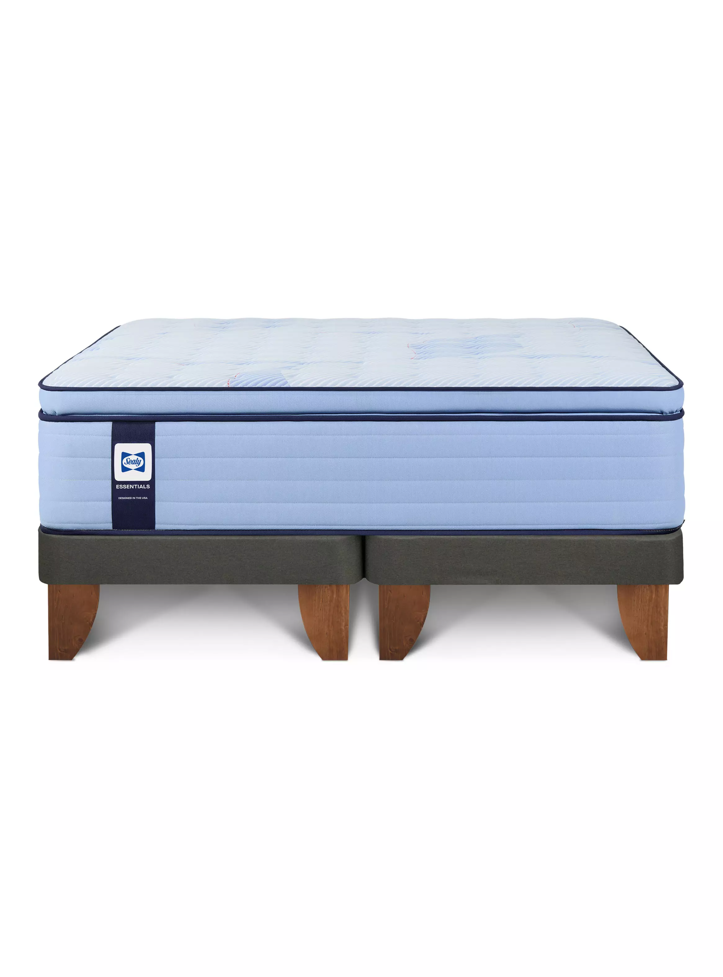 Cama Europea King Sealy Essential 180x200 cm-2