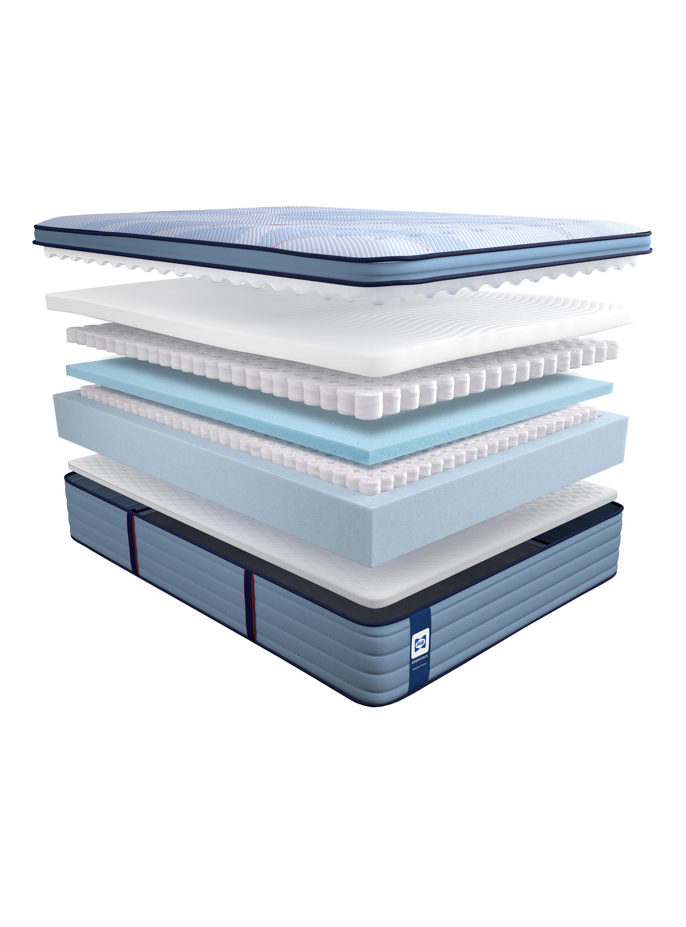Cama Europea King Sealy Essential 180x200 cm-3