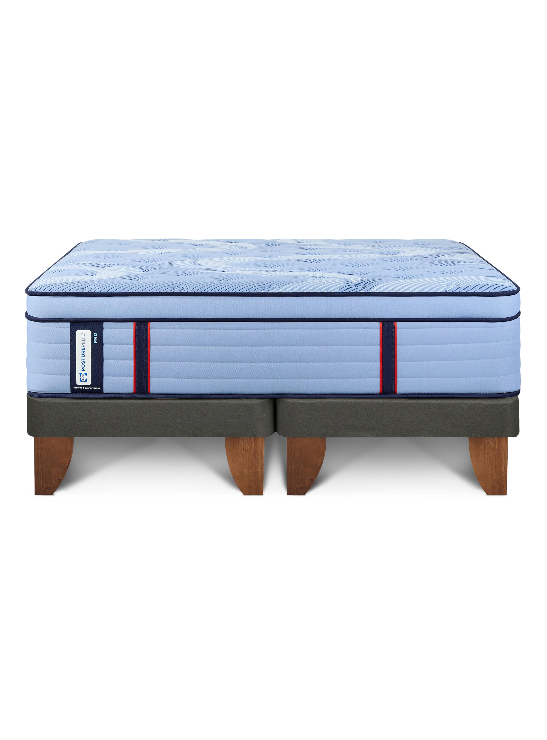 Cama Europea 2 Plazas Posturepedic Pro 150x200 cm-2