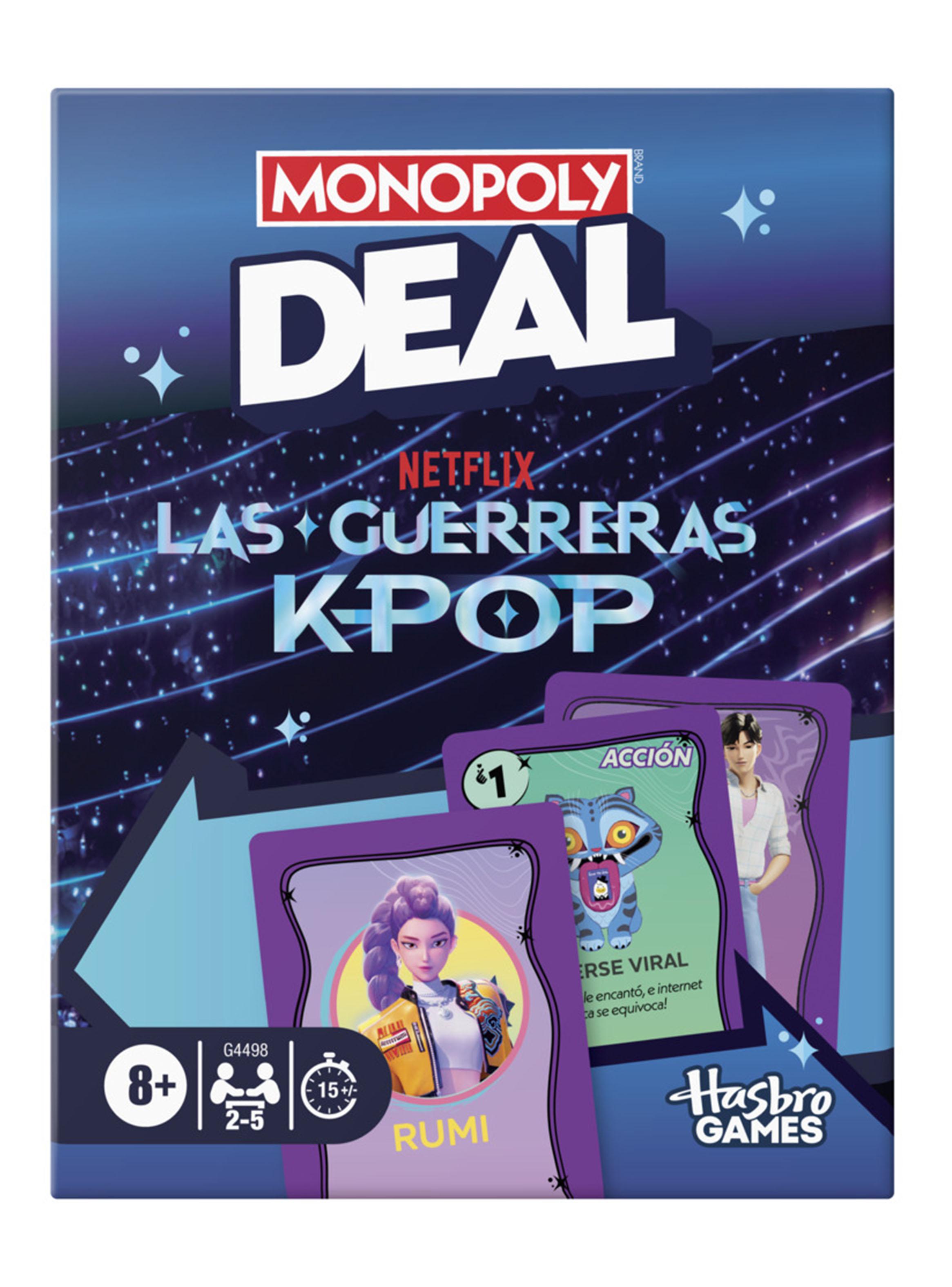 Juego de Mesa Monopoly Deal Las Guerreras K-Pop-0