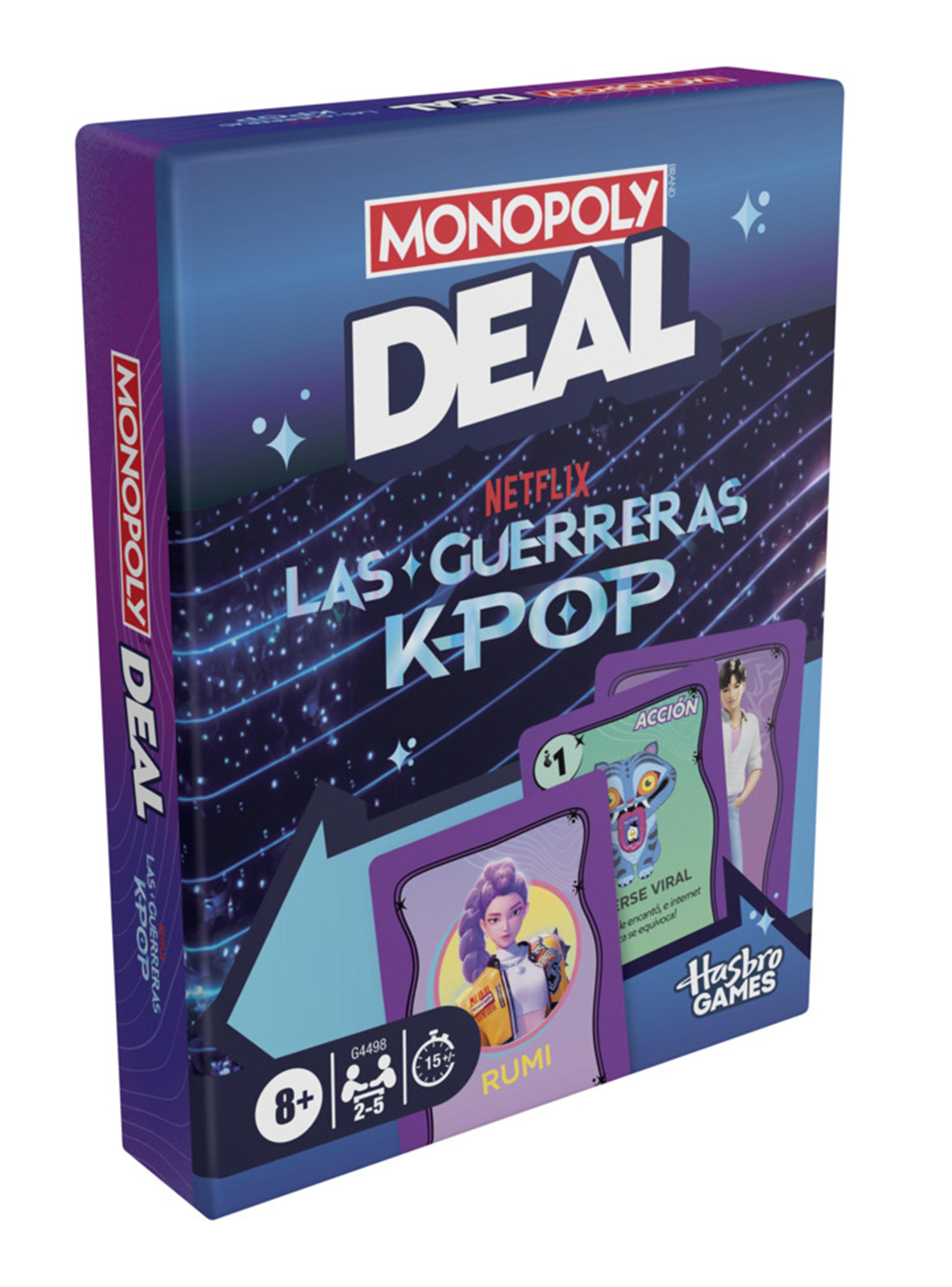 Juego de Mesa Monopoly Deal Las Guerreras K-Pop-1