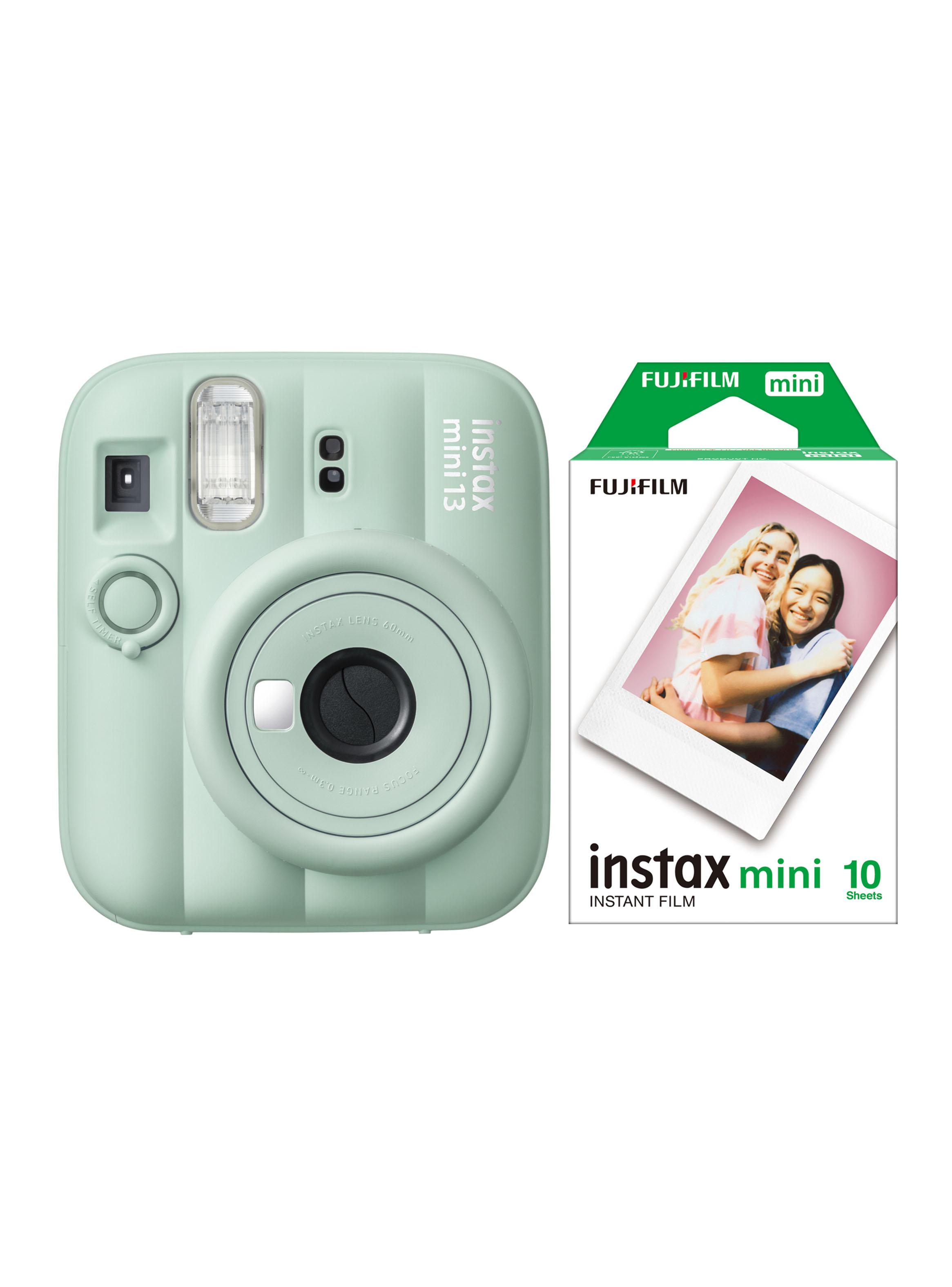 Cámara Instantánea Instax Mini 13 Green + Pack 10 Fotos-0