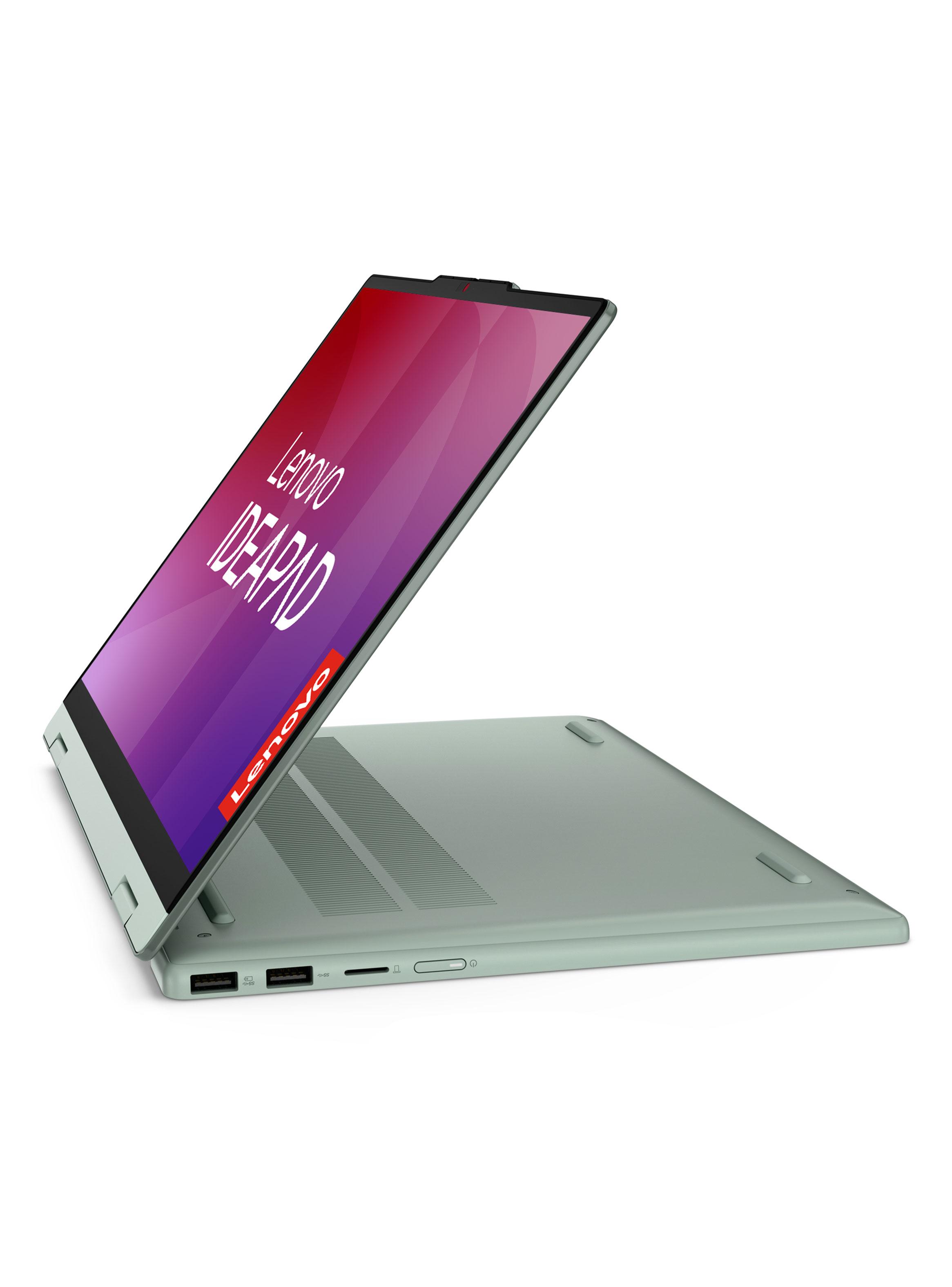 Notebook IdeaPad 5 2-in-1 Ryzen 7 250 Radeon 780M 16GB RAM 512GB SSD 14'' 60Hz Touch Verde-4