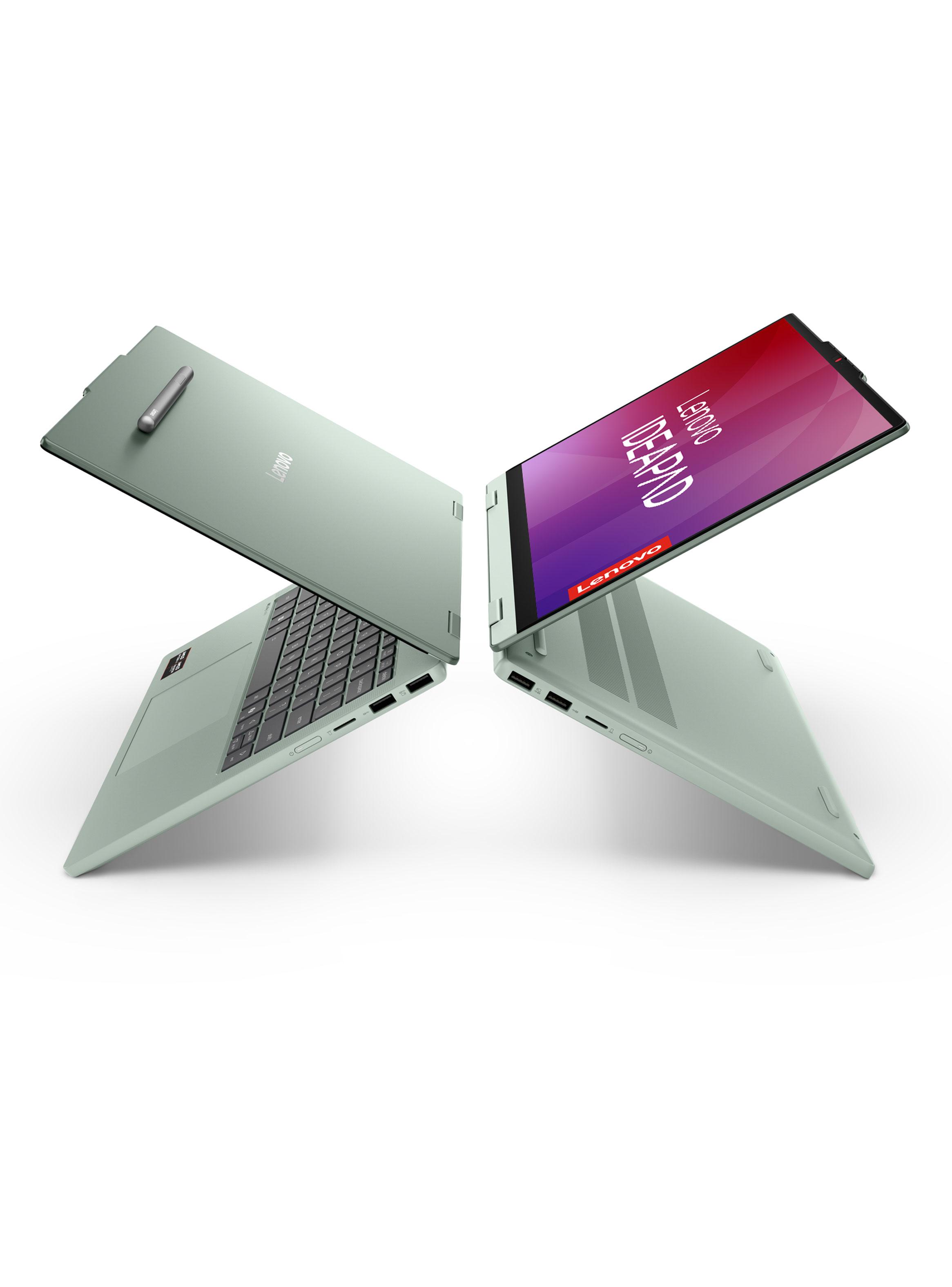 Notebook IdeaPad 5 2-in-1 Ryzen 7 250 Radeon 780M 16GB RAM 512GB SSD 14'' 60Hz Touch Verde-7